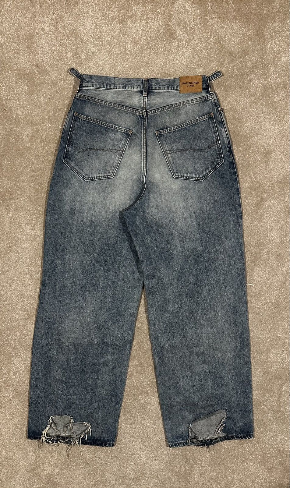 Balenciaga Balenciaga destroyed skater denim Size US 32 / EU 48 - 2 Thumbnail
