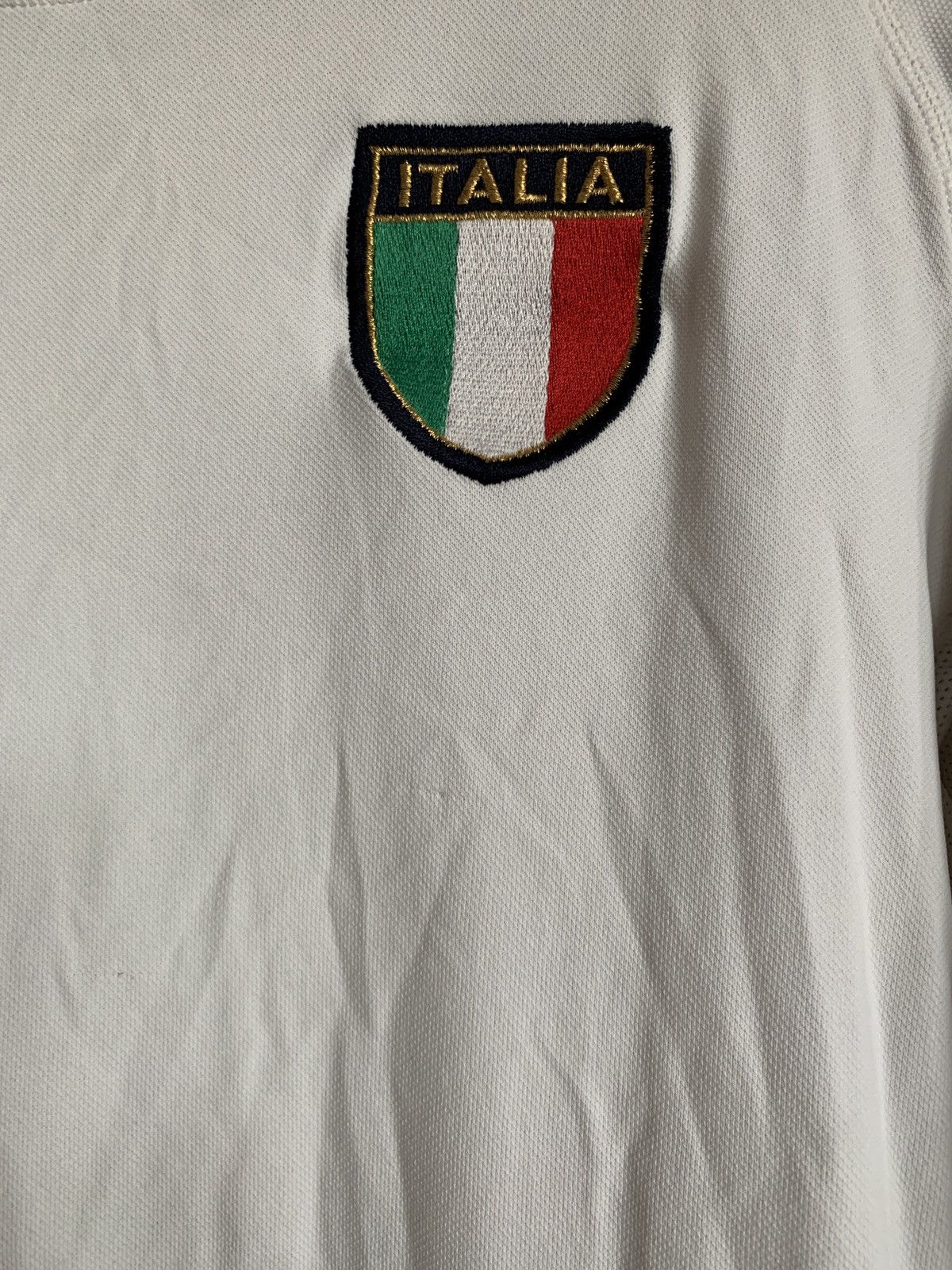 Kappa × Vintage Italy 2002 Away Football Shirt Kappa Vintage Soccer TOTTI Size US S / EU 44-46 / 1 - 8 Thumbnail