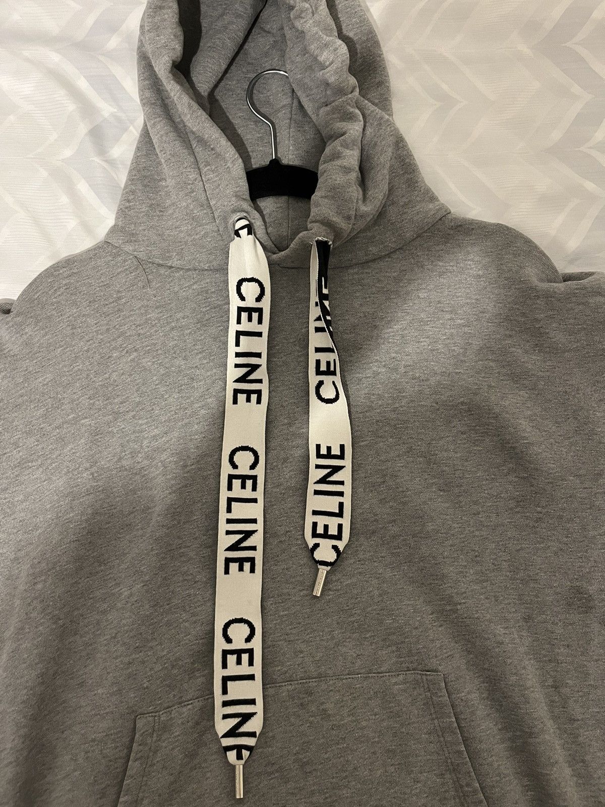 Celine Celine Loose Hoodie Cotton Fleece | Grailed