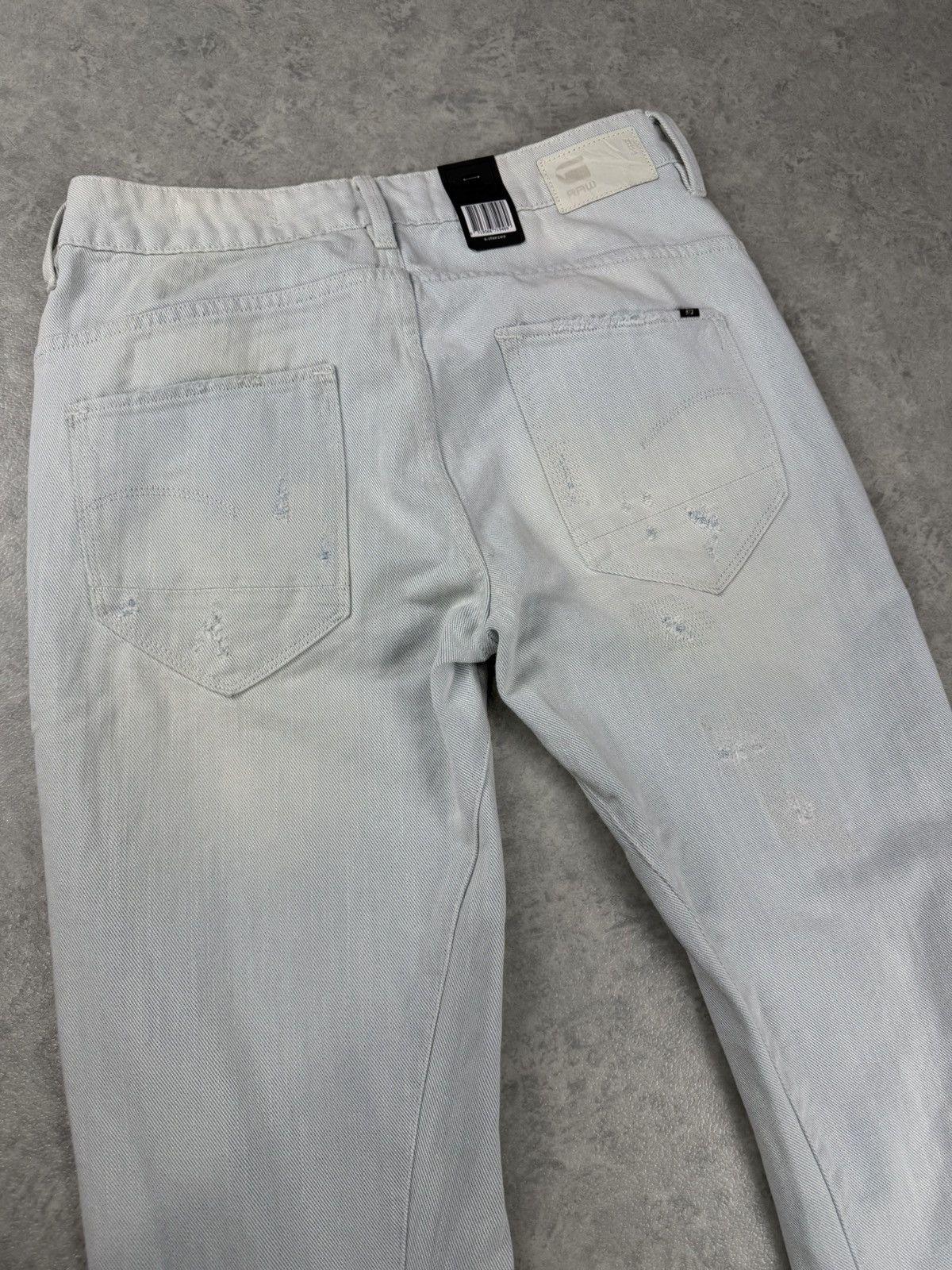 G-Star G-Star Raw Arc 3D Mid Boyfriend 7/8 Women’s Jeans Light Aged Size 25" / US 0 / IT 36 - 10 Thumbnail