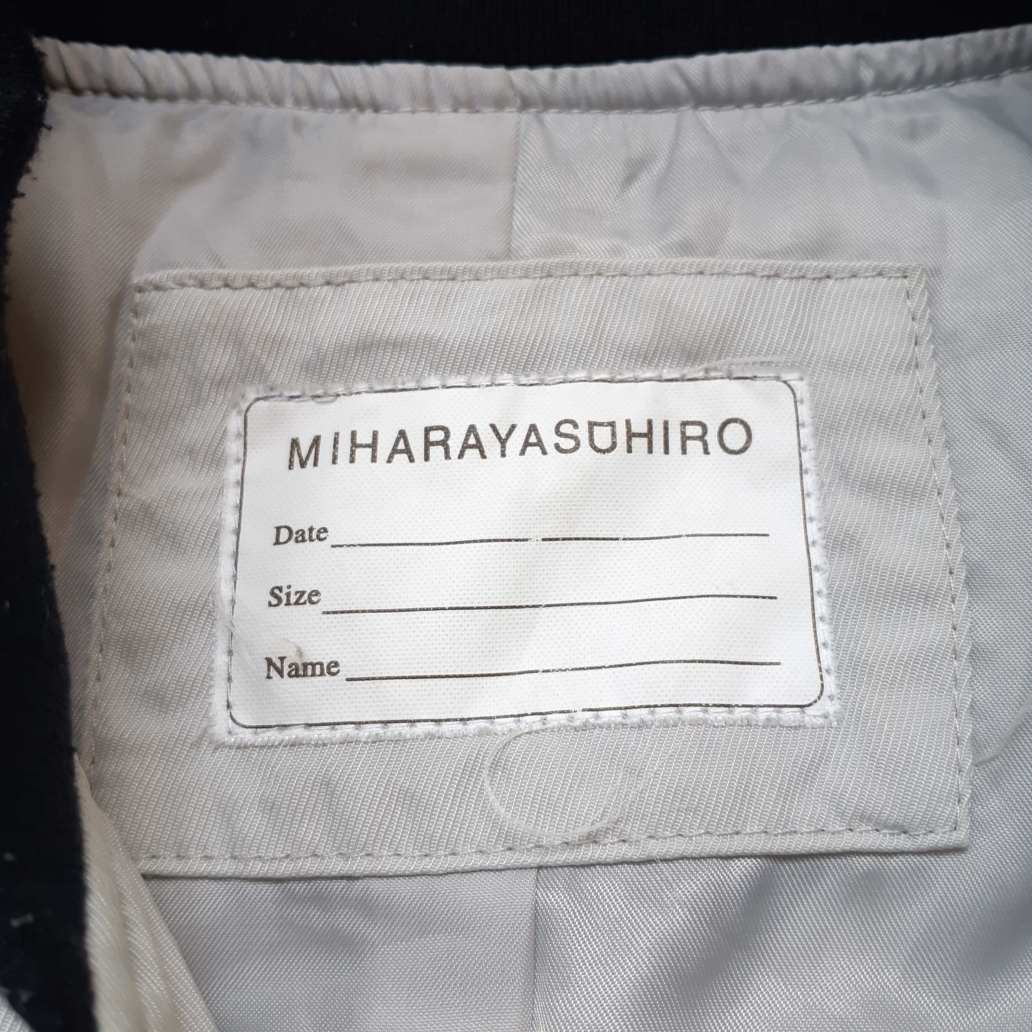 Maison MIHARA YASUHIRO MIHARAYASUHIRO Bomber Jacket Acrylic Large Size US L / EU 52-54 / 3 - 11 Thumbnail