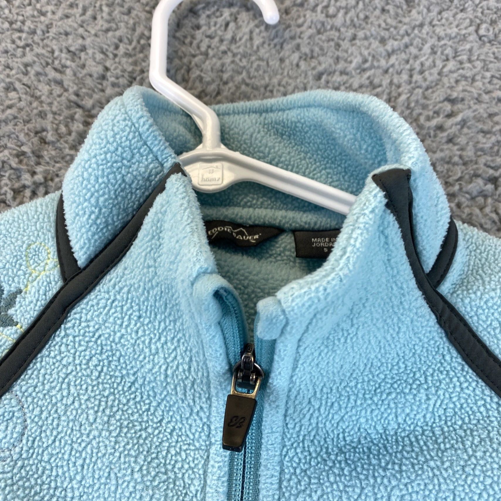 Eddie Bauer VINTAGE Eddie Bauer Fleece Teal Green Full Zip Jacket S Small Womens 54-7 Size S / US 4 / IT 40 - 4 Thumbnail
