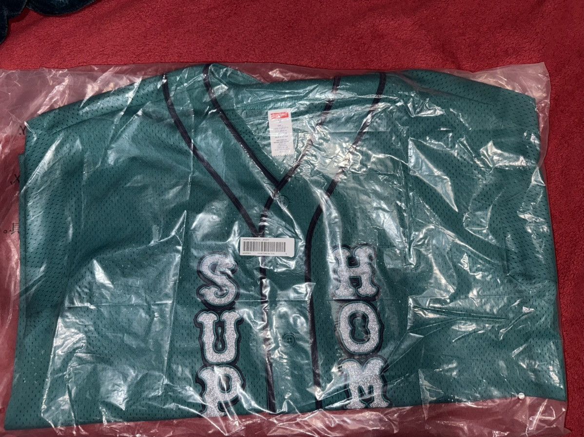 Supreme Supreme x Homerun Baseball Jersey | Grailed