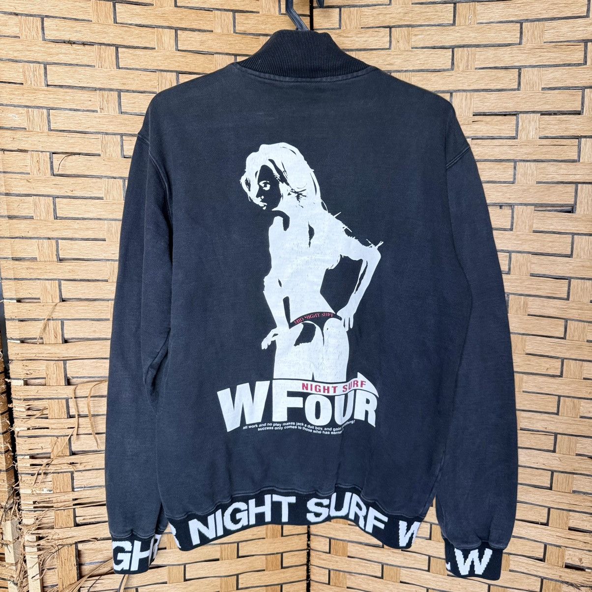 Other Vintage W4 Night Surf Zipper jacket Size US M / EU 48-50 / 2 - 1 Thumbnail