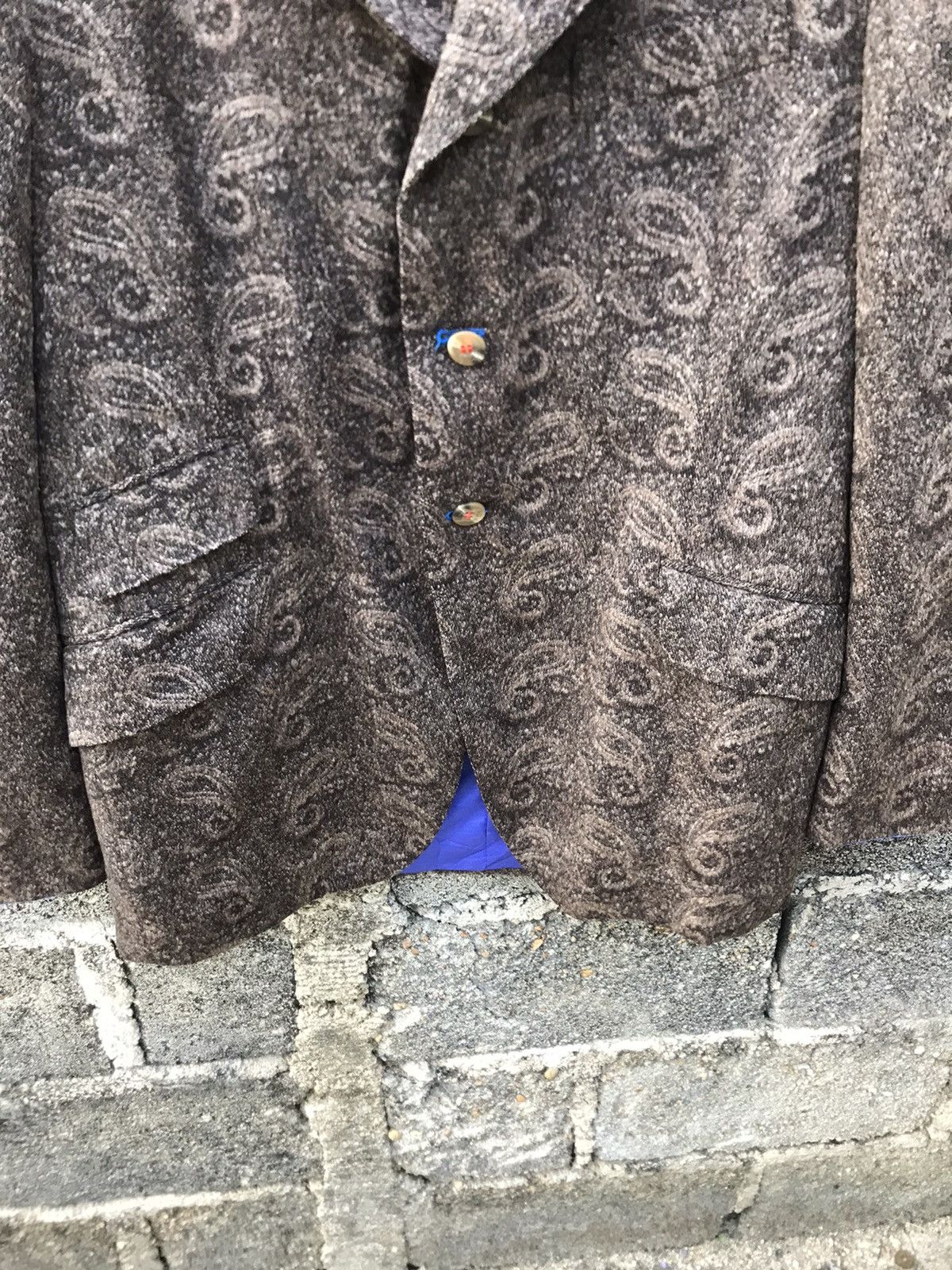Japanese Brand × Vintage ⚡️Vintage Ichibankan Paisley Button Coat Size US S / EU 44-46 / 1 - 4 Thumbnail