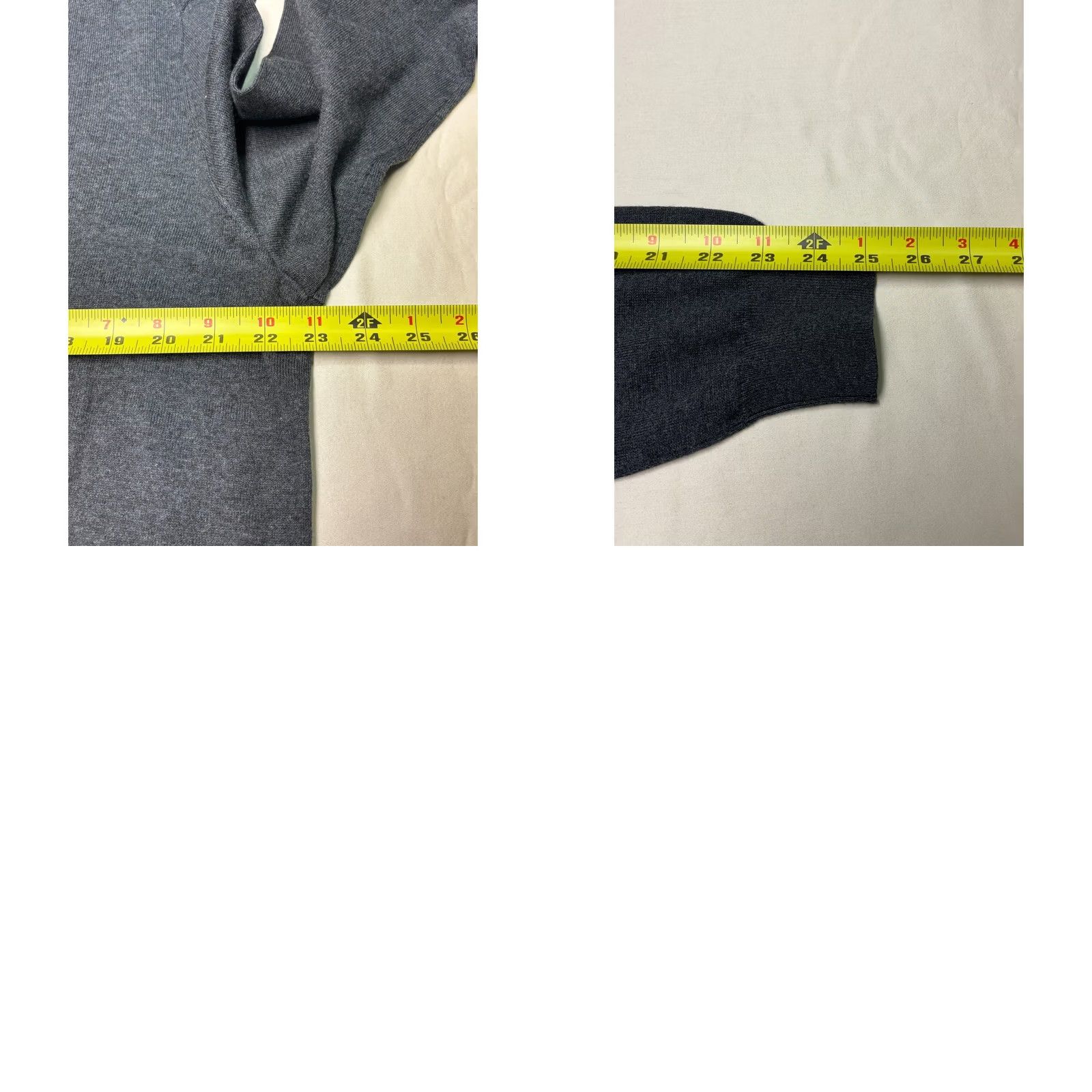 Polo Ralph Lauren Polo Ralph Lauren Mens Sweater V-Neck Gray Purple Pony Large Size US L / EU 52-54 / 3 - 8 Thumbnail