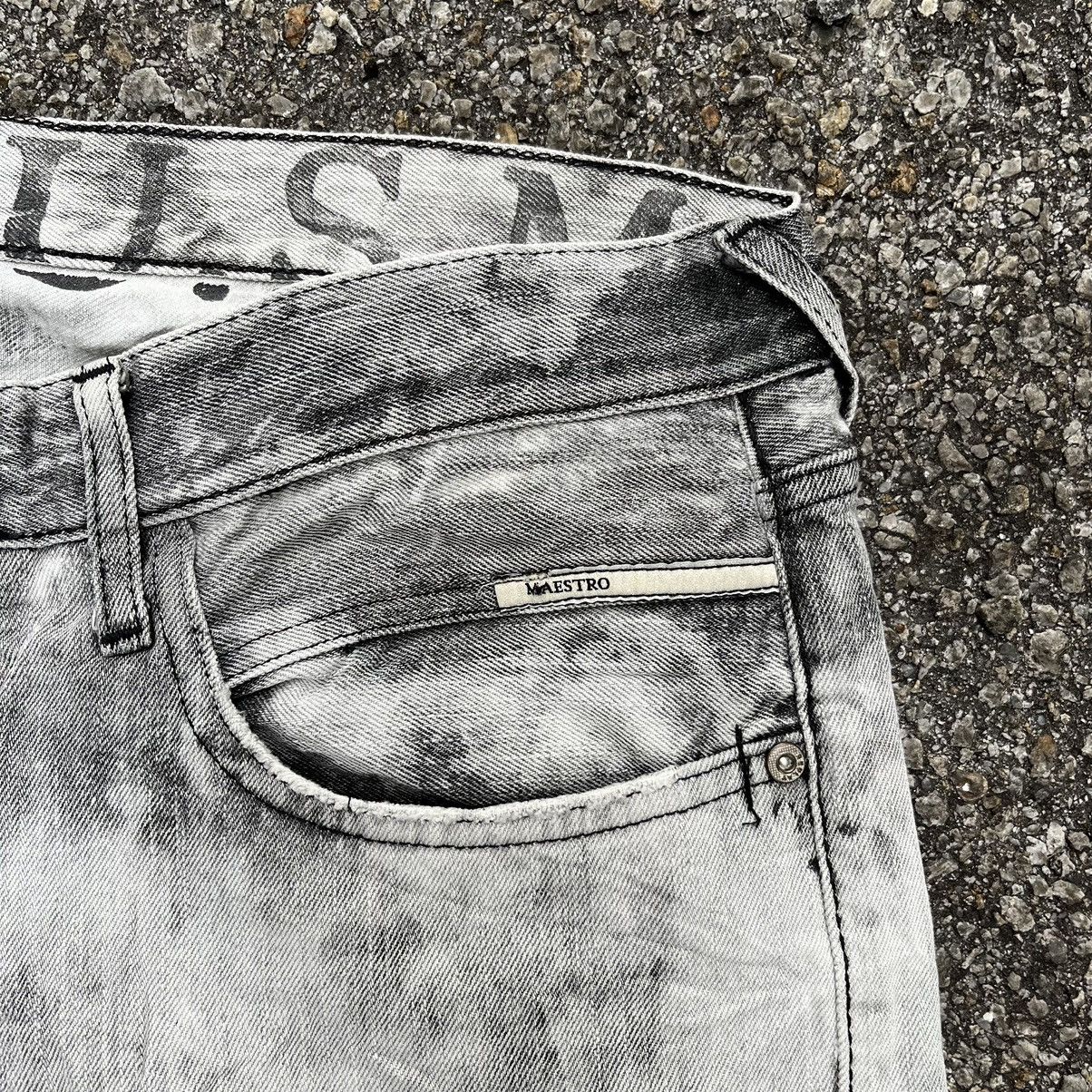 Hysteric Glamour Replay Maestro Denim Acid Washed Vintage Y2K Jeans Size US 34 / EU 50 - 5 Thumbnail