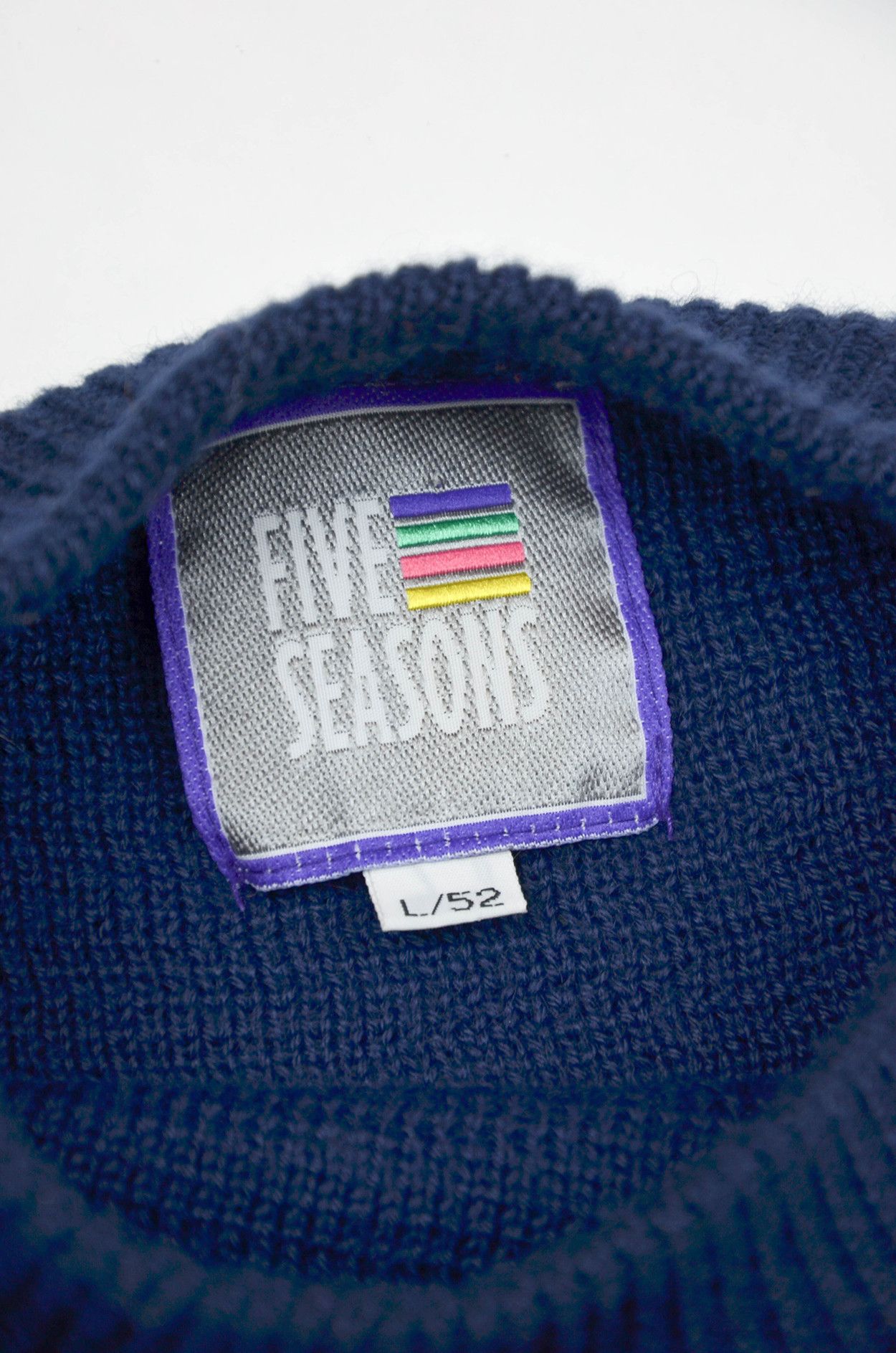 Vintage Five Seasons Nordic Hockey Bears Sweater Navy - Size L Size US L / EU 52-54 / 3 - 7 Thumbnail
