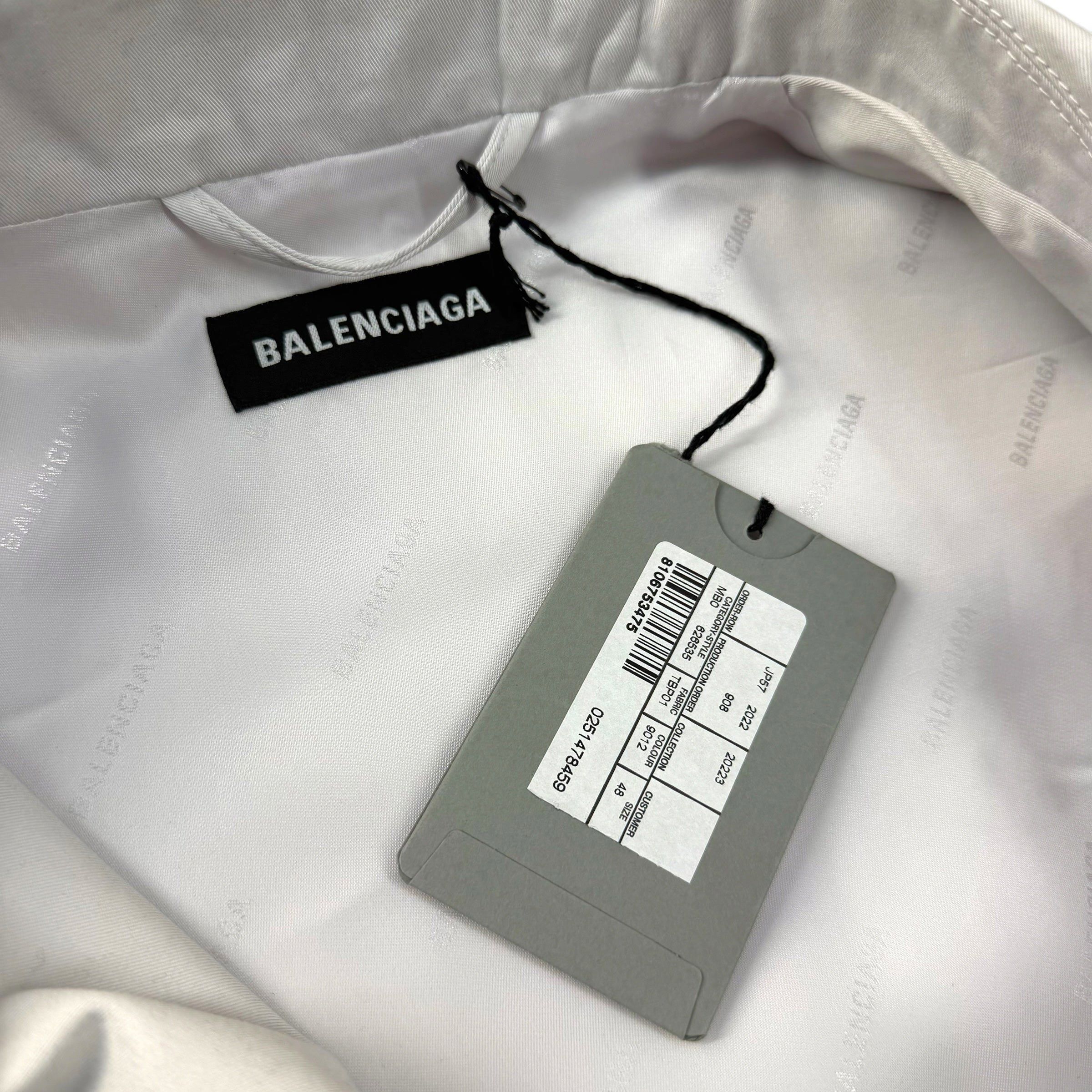 Balenciaga Balenciaga Grey Trench Coat 48 (M) Size US M / EU 48-50 / 2 - 5 Thumbnail