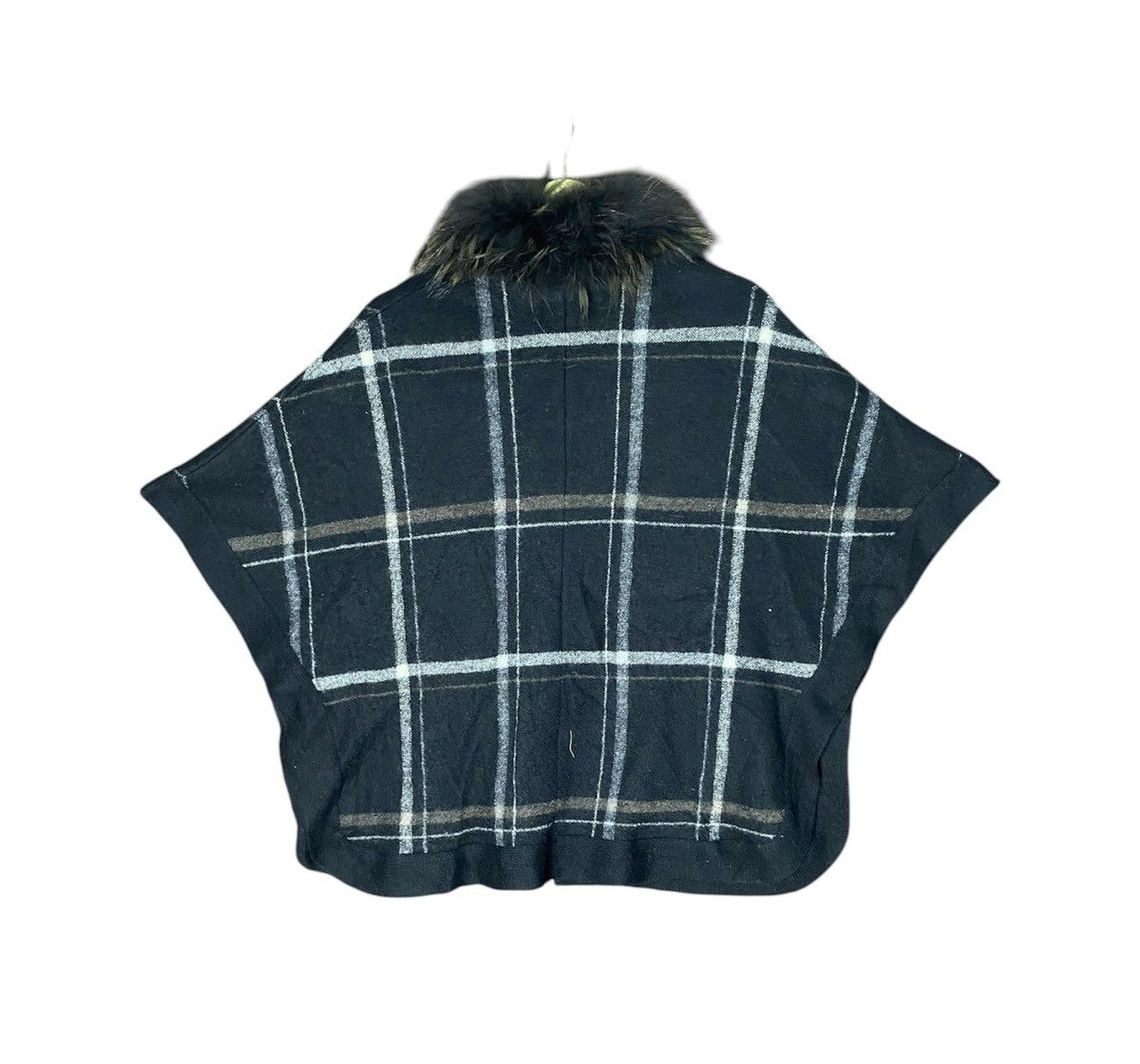 Comme Ca Ism × Japanese Brand Vintage Comme Ca Du Mode Fur Poncho Shawl Cape Size ONE SIZE - 4 Thumbnail