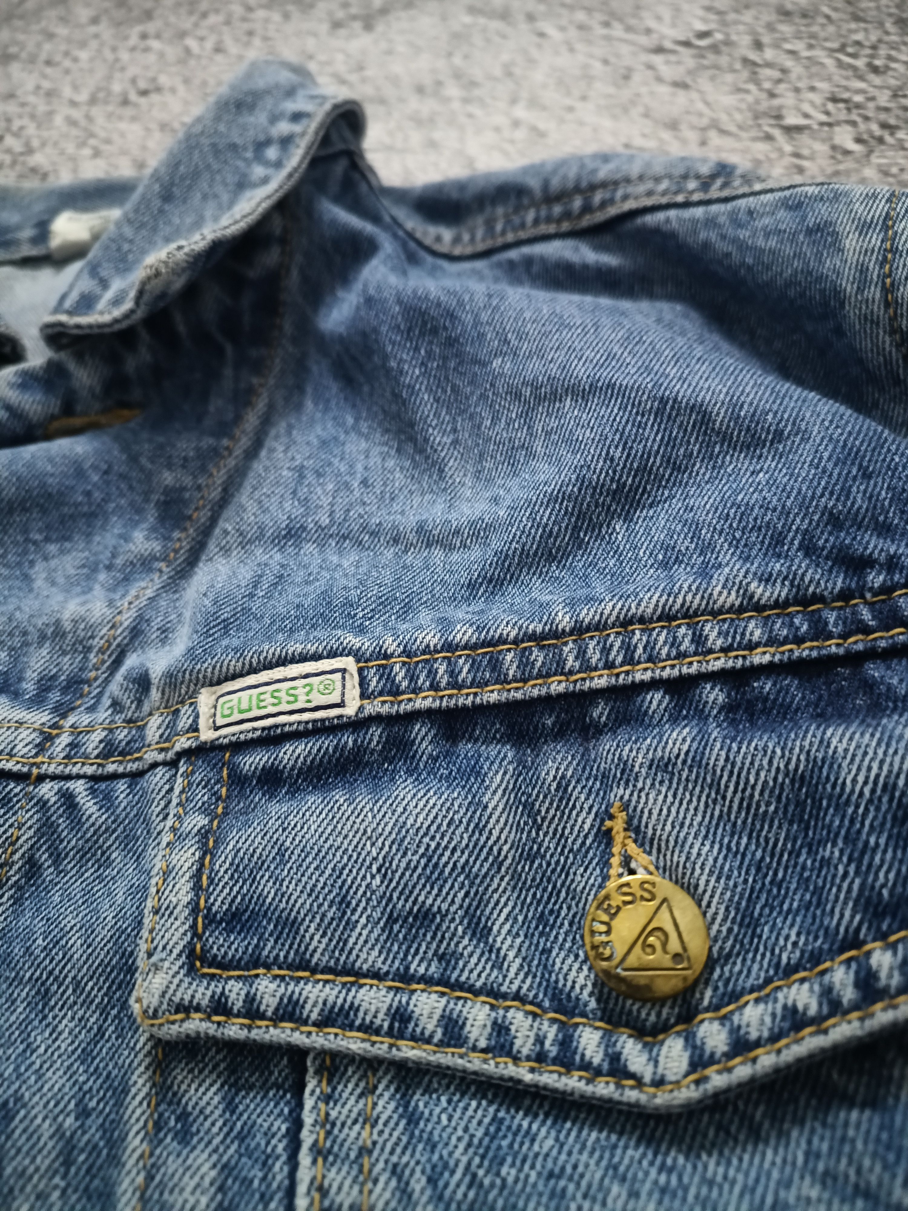 Georges Marciano × Guess × Vintage vtg 90s guess x george marciano denim jacket Size US S / EU 44-46 / 1 - 2 Thumbnail