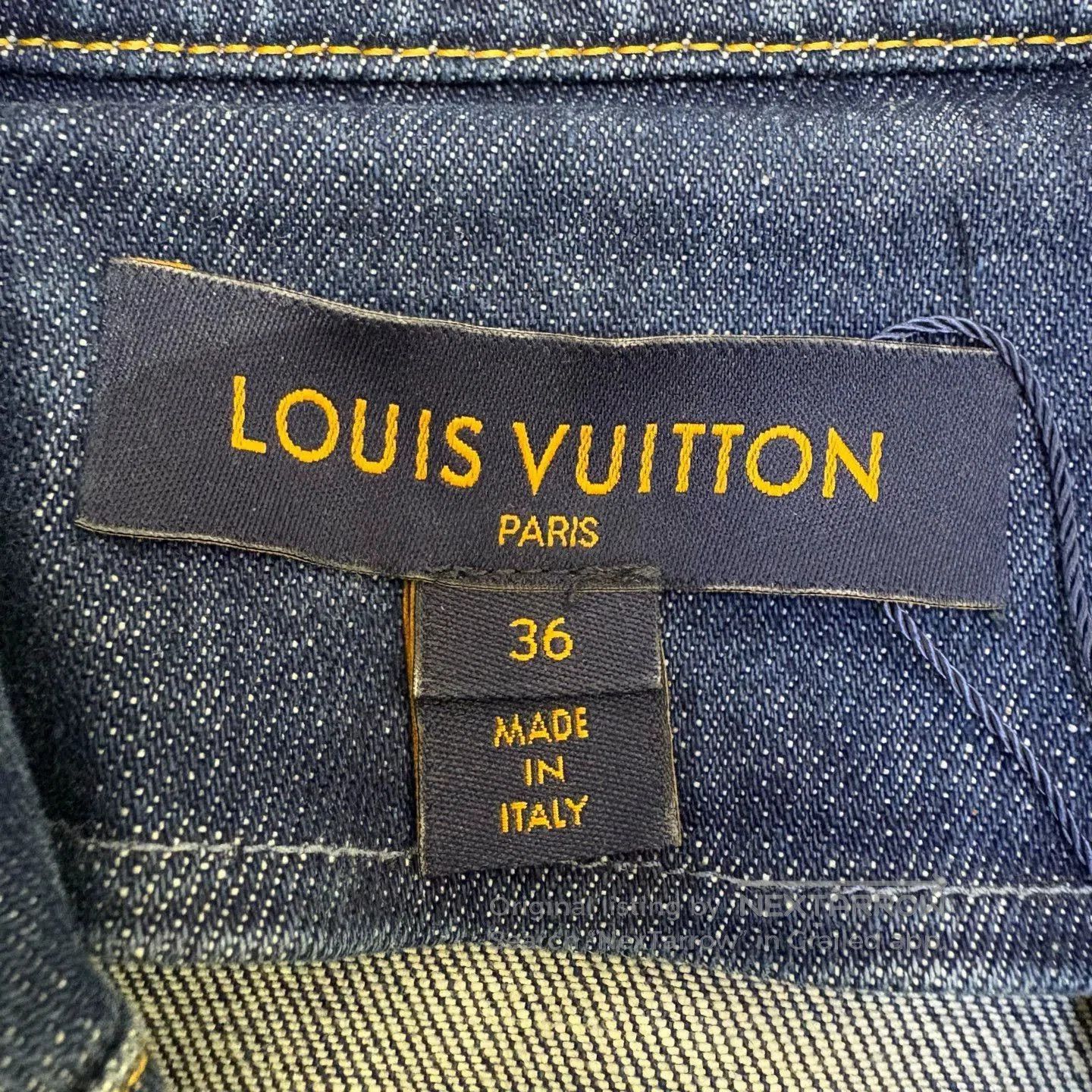 Louis Vuitton Louis Vuitton Washed Blue Denim Jacket. Size US S / EU 44-46 / 1 - 7 Thumbnail