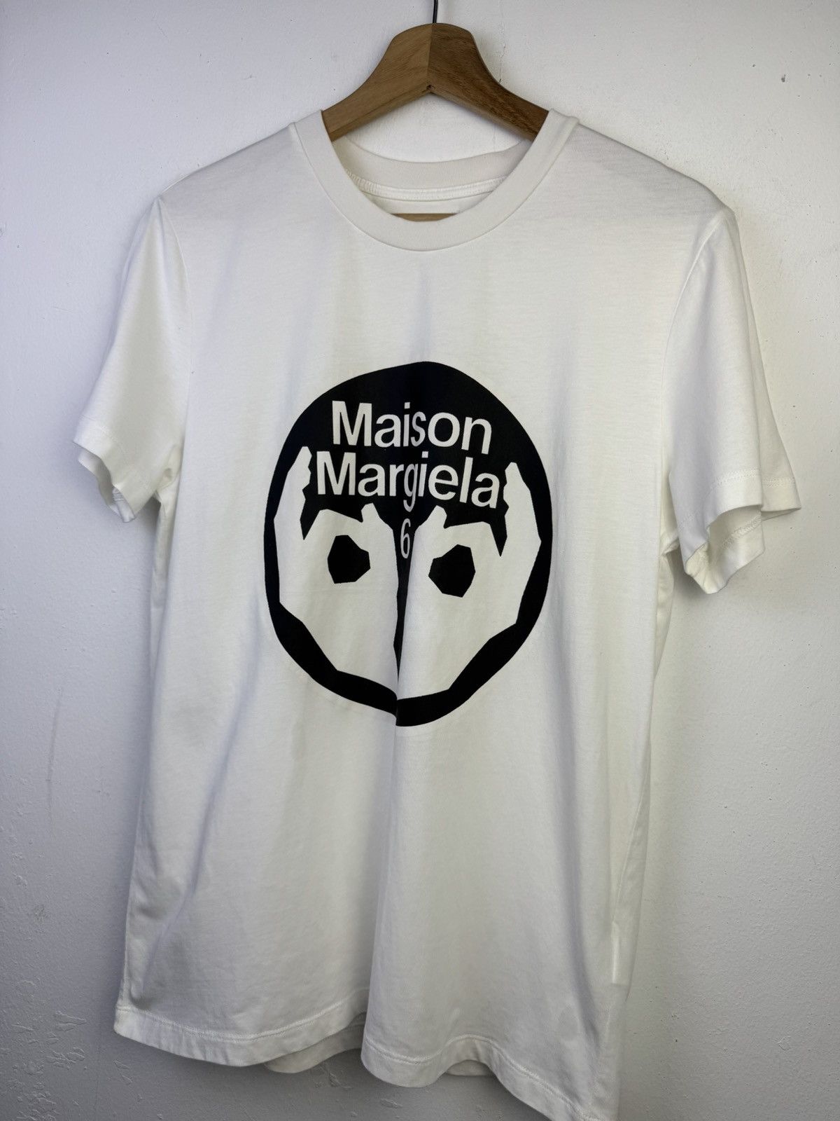 Maison Margiela Maison Margiela 6 MM6 Classic Logo Tee Size L / US 10 / IT 46 - 3 Thumbnail