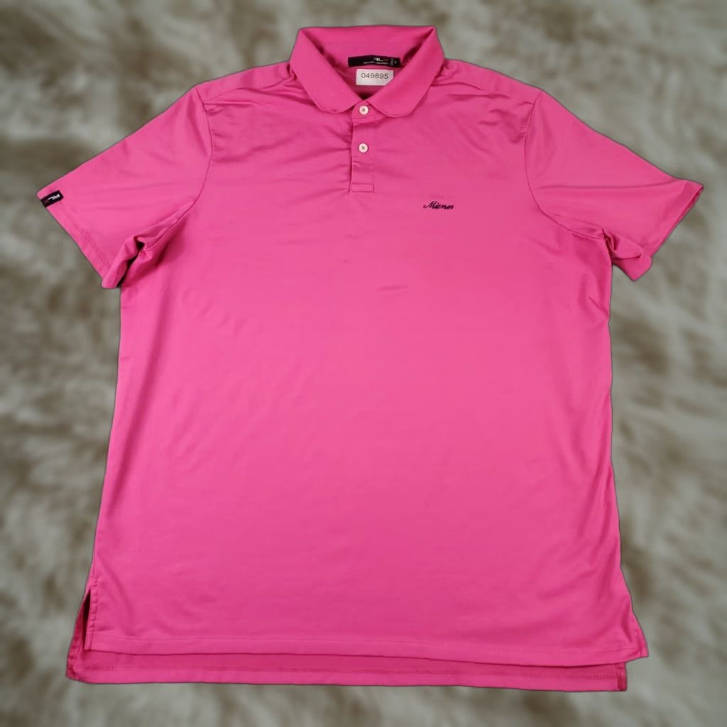 Ralph Lauren Ralph Lauren RLX Polo Golf Polo Shirt Mens XL Size Pink Mizner Casual Short Sleeve Shirt Size US XL / EU 56 / 4 - 1 Thumbnail