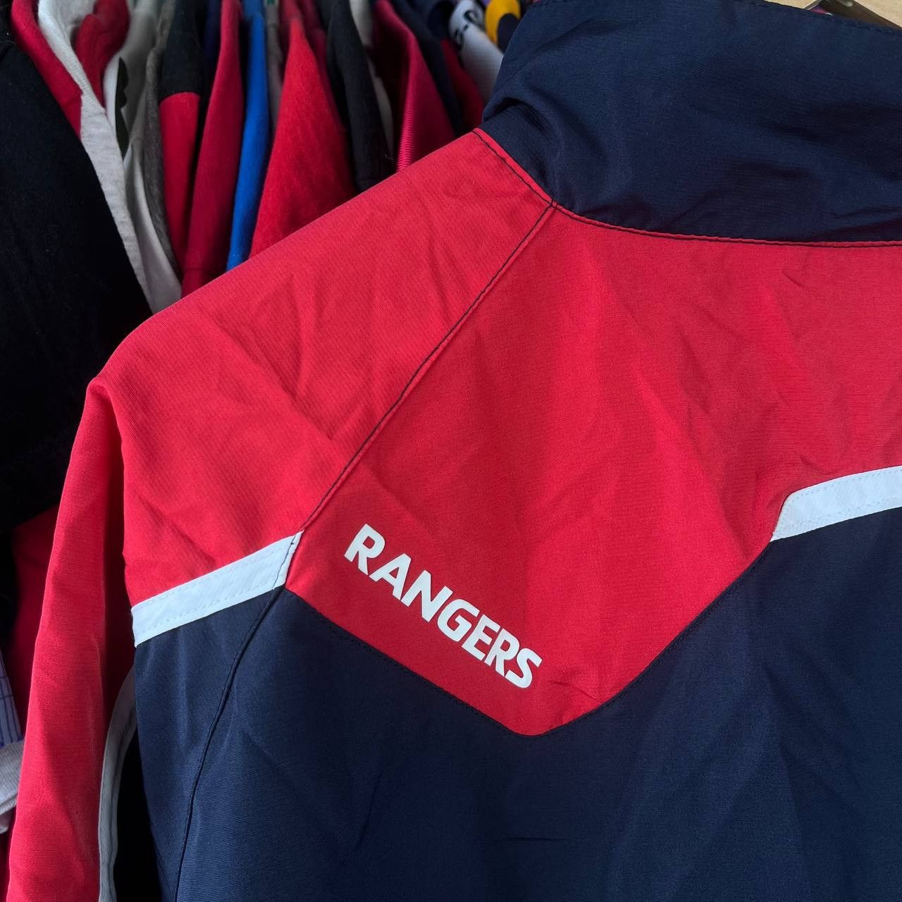 Umbro Glasgow Rangers 2007/2008 Football Soccer Track Jacket Size US XXL / EU 58 / 5 - 7 Thumbnail