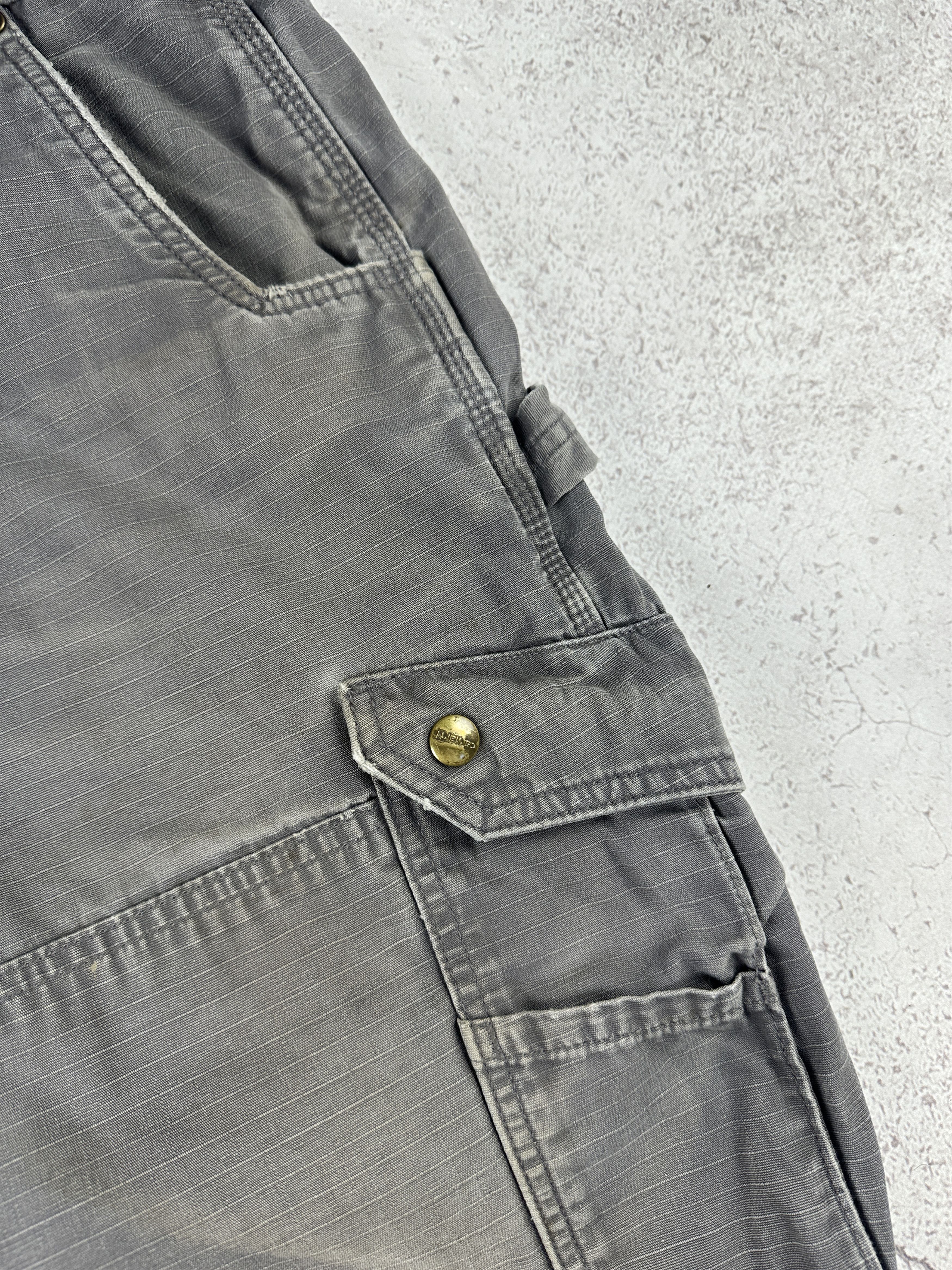 Carhartt × Vintage Carhartt Distressed Work Faded Cargo Pants Size US 36 / EU 52 - 9 Thumbnail