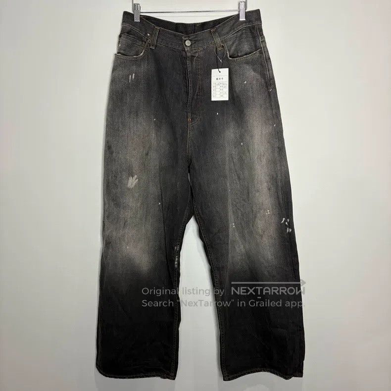 Acne Studios Acne Studios Vintage Loose Buttoned Wide-Leg Denim Pants Size US 32 / EU 48 - 1 Thumbnail