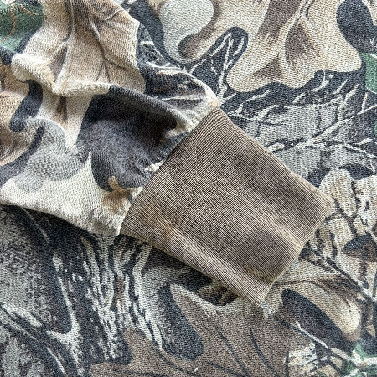 Realtree × Vintage Crazy Vintage 90s Advantage Tree Camo Long Sleeve T Shirt Size US XL / EU 56 / 4 - 3 Thumbnail