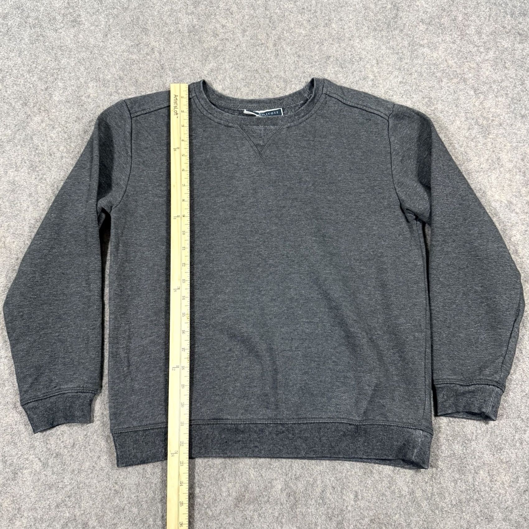 Vintage Karen Scott Sport Long Sleeve Sweatshirt Shirt Gray Womens Petite Small Size S / US 4 / IT 40 - 4 Thumbnail