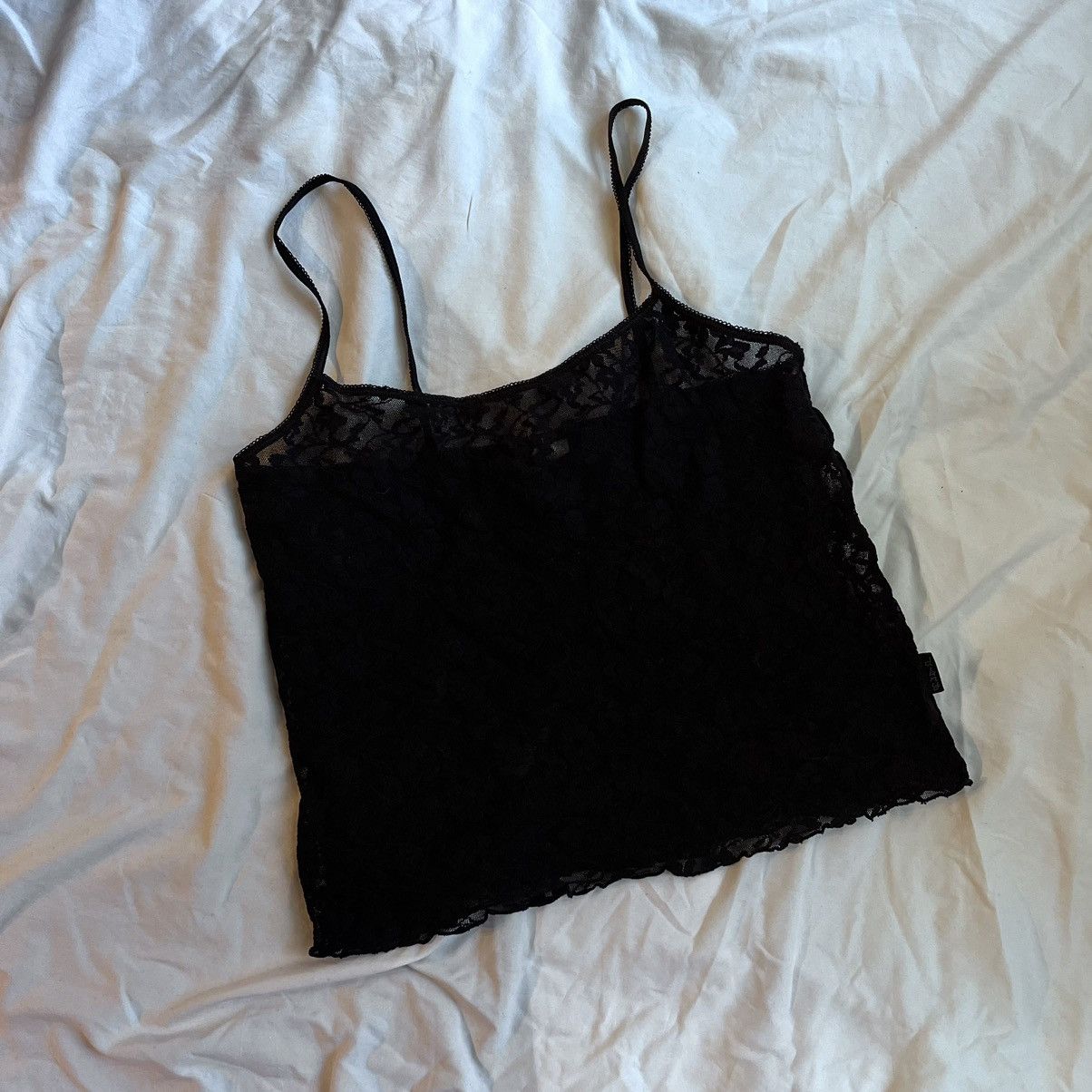 DKNY Black lace tank top Size S / US 4 / IT 40 - 3 Thumbnail
