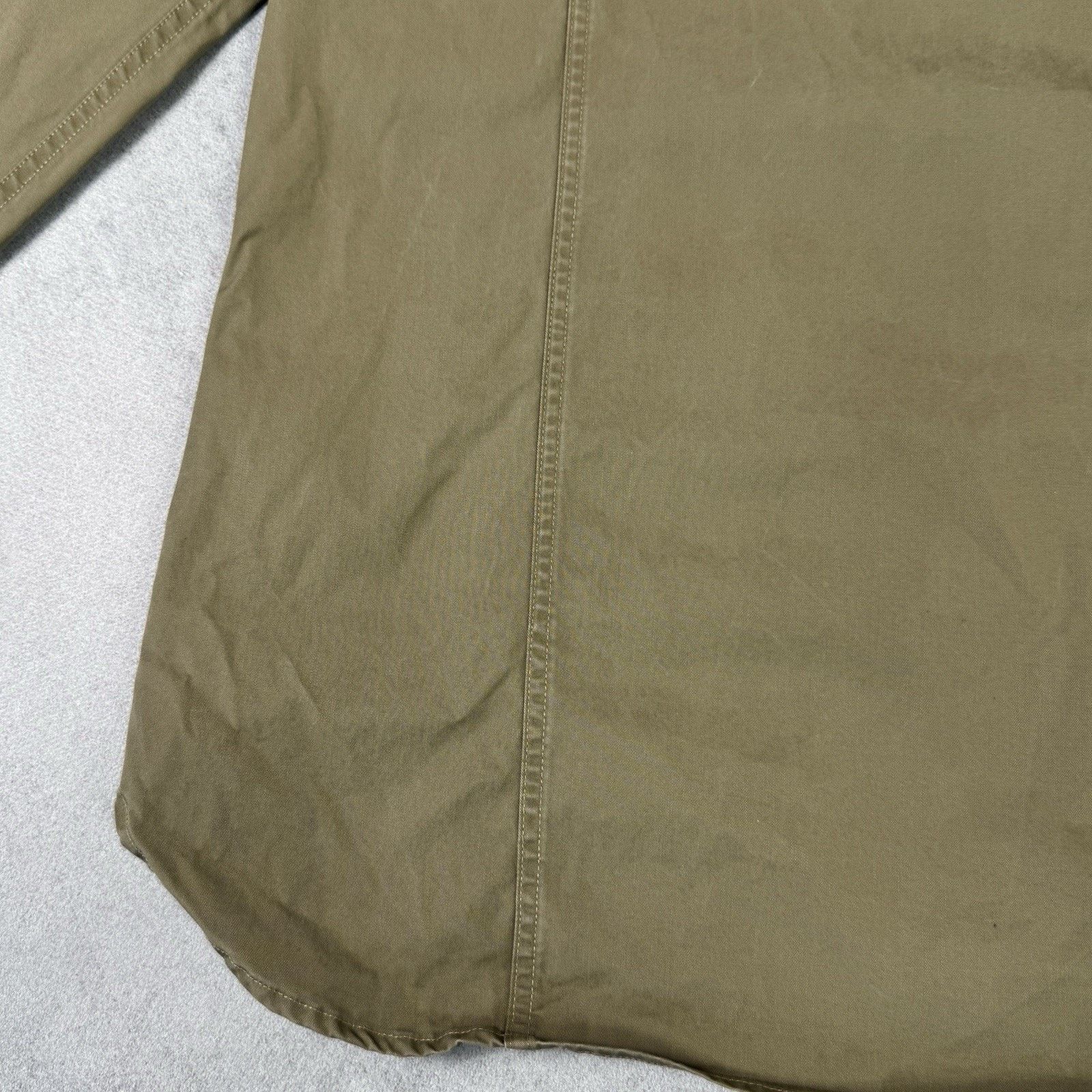 Burberry Vintage Burberry Brit Men Button Up Shirt Cargo Size L Beige Size US L / EU 52-54 / 3 - 22 Thumbnail