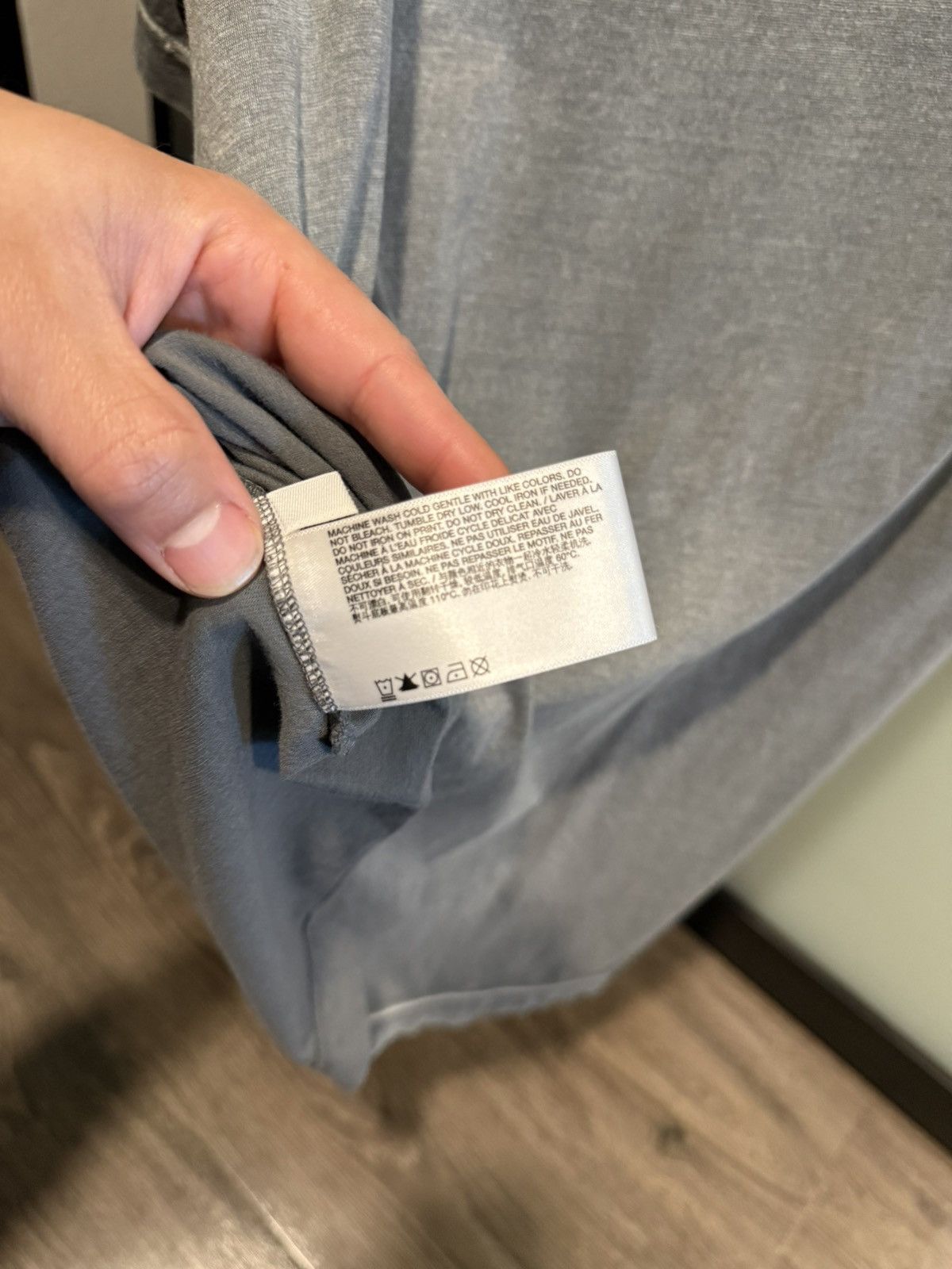 Helmut Lang Helmut Lang Garment Dyed NEW YORK Tee (M) Size US M / EU 48-50 / 2 - 11 Thumbnail