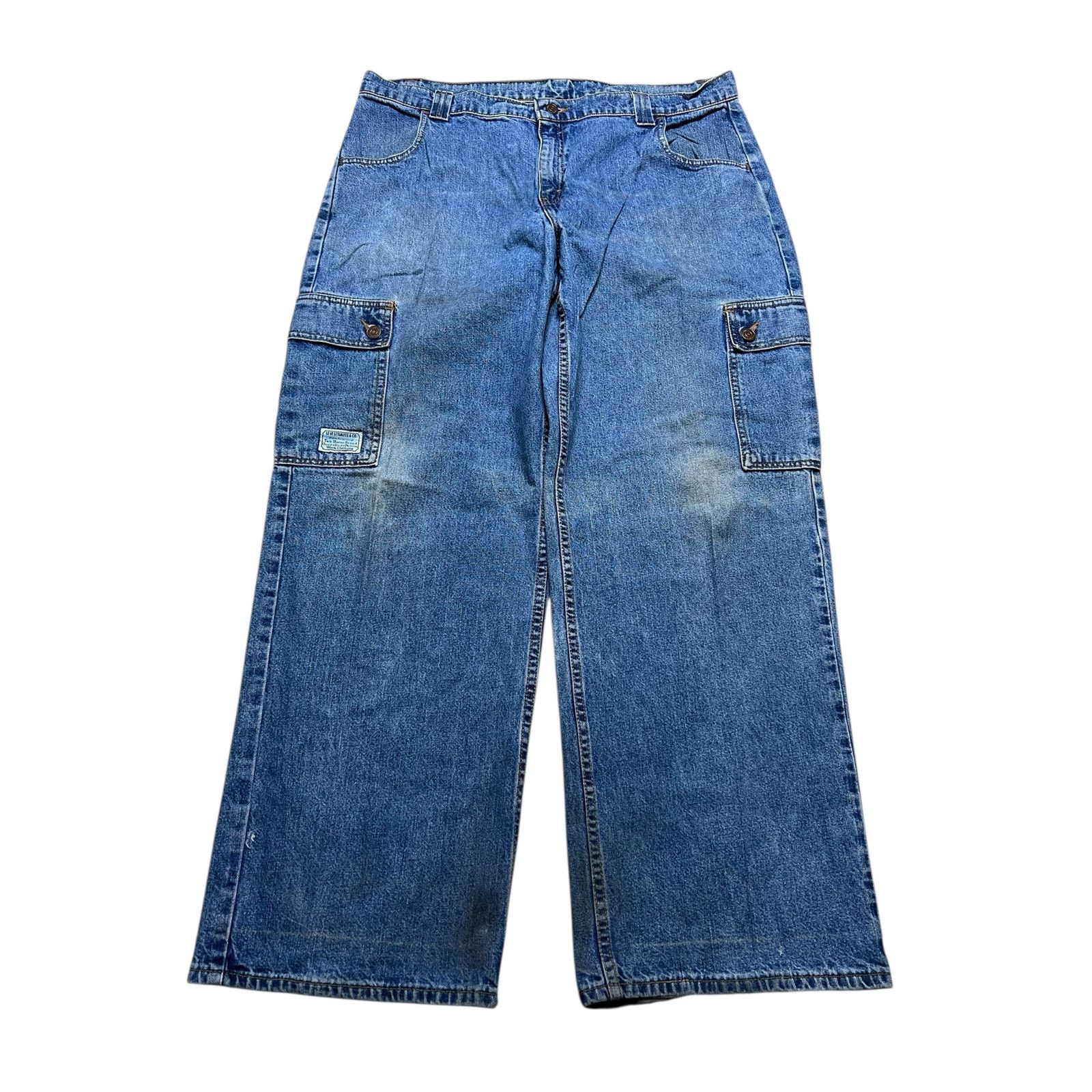 Levi's Vintage 80s Levi’s Carpenter Workwear Jeans 38x31 Retro Size US 38 / EU 54 - 1 Thumbnail