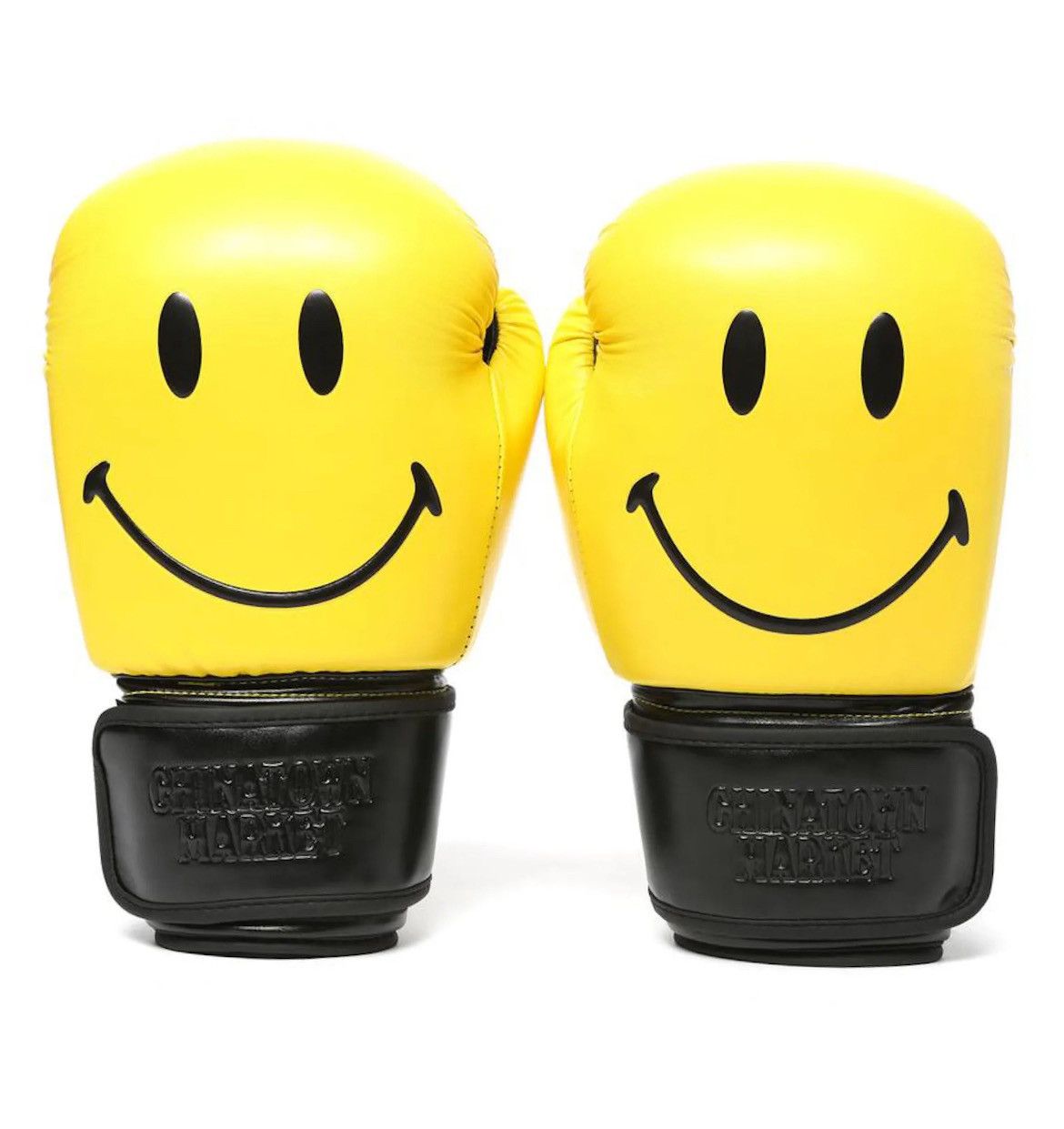 Market Chinatown Market Smiley Mike Tyson Yellow Boxing Gloves 12oz Size ONE SIZE - 1 Thumbnail