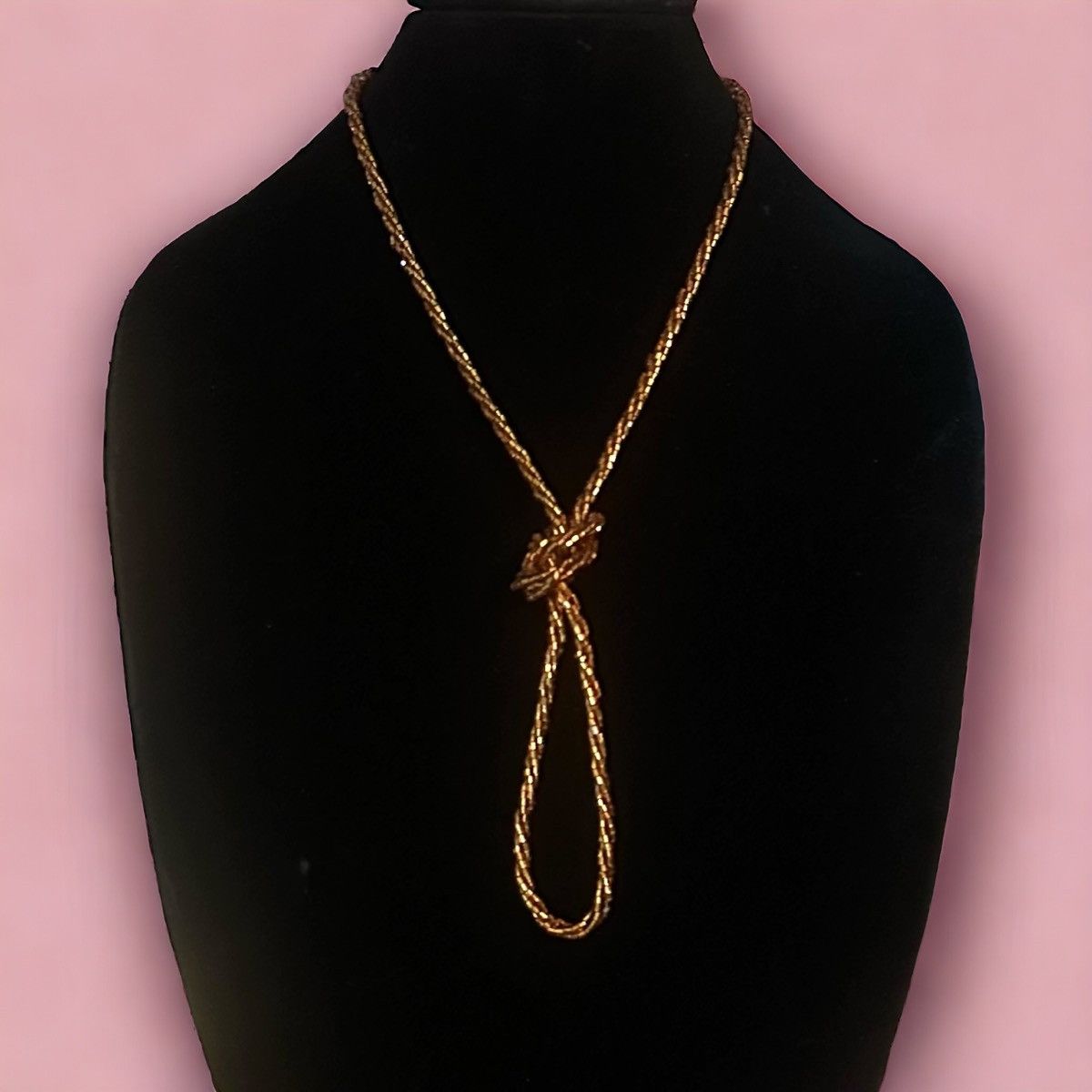 Other Nolan Miller gold glass twisted bead necklace Size ONE SIZE - 1 Thumbnail