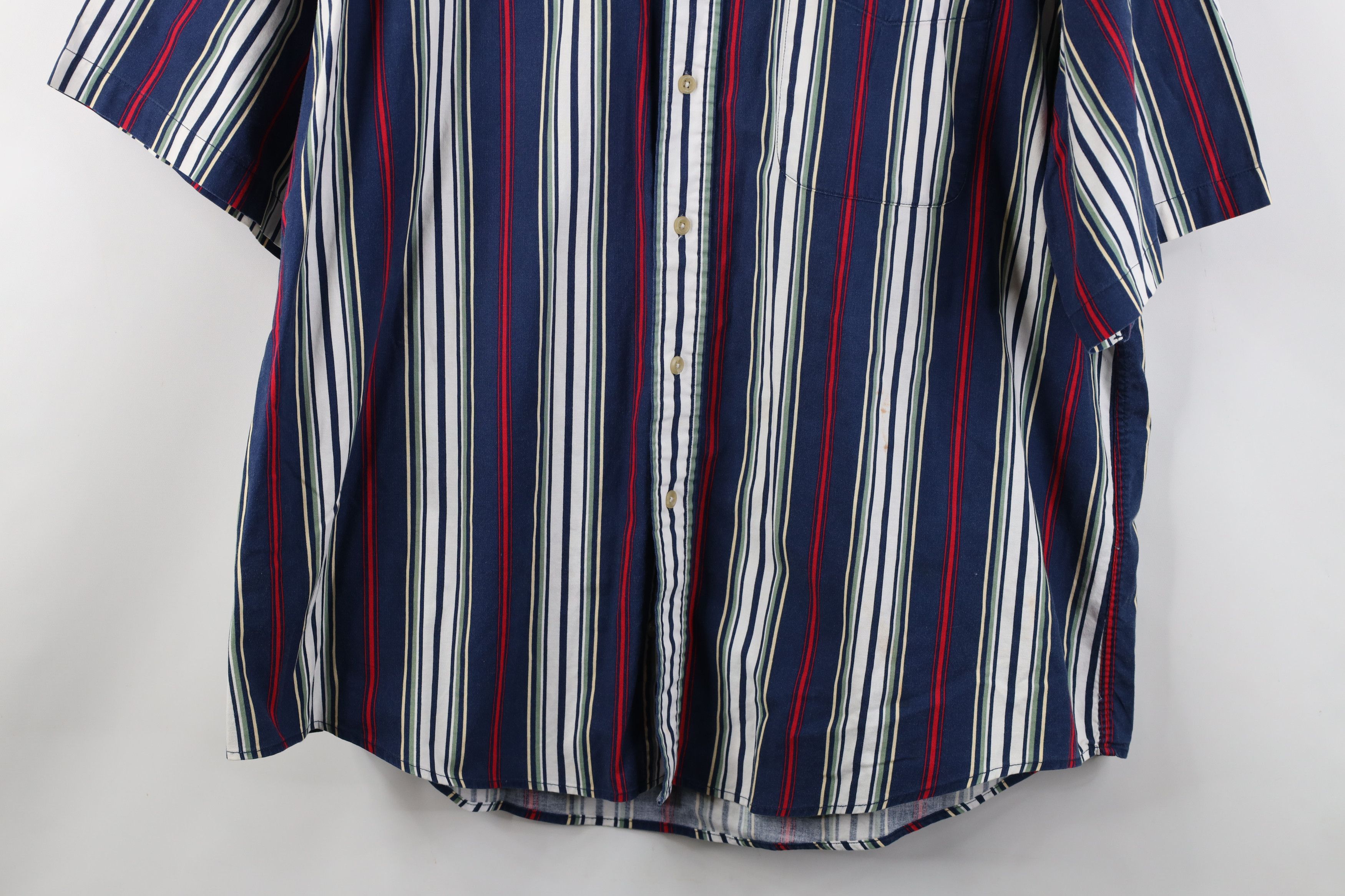 Vintage Vintage 90s Streetwear Short Sleeve Button Down Shirt Size US XXL / EU 58 / 5 - 3 Thumbnail