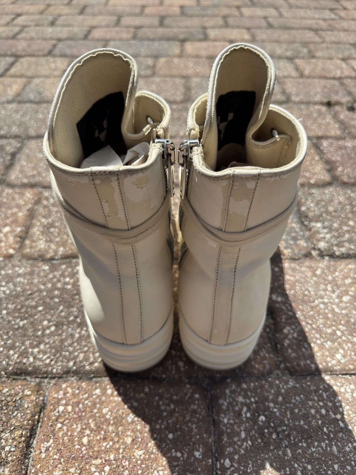 Rick Owens Drkshdw MILK Double Bumper Ramones Size US 10 / EU 43 - 2 Thumbnail