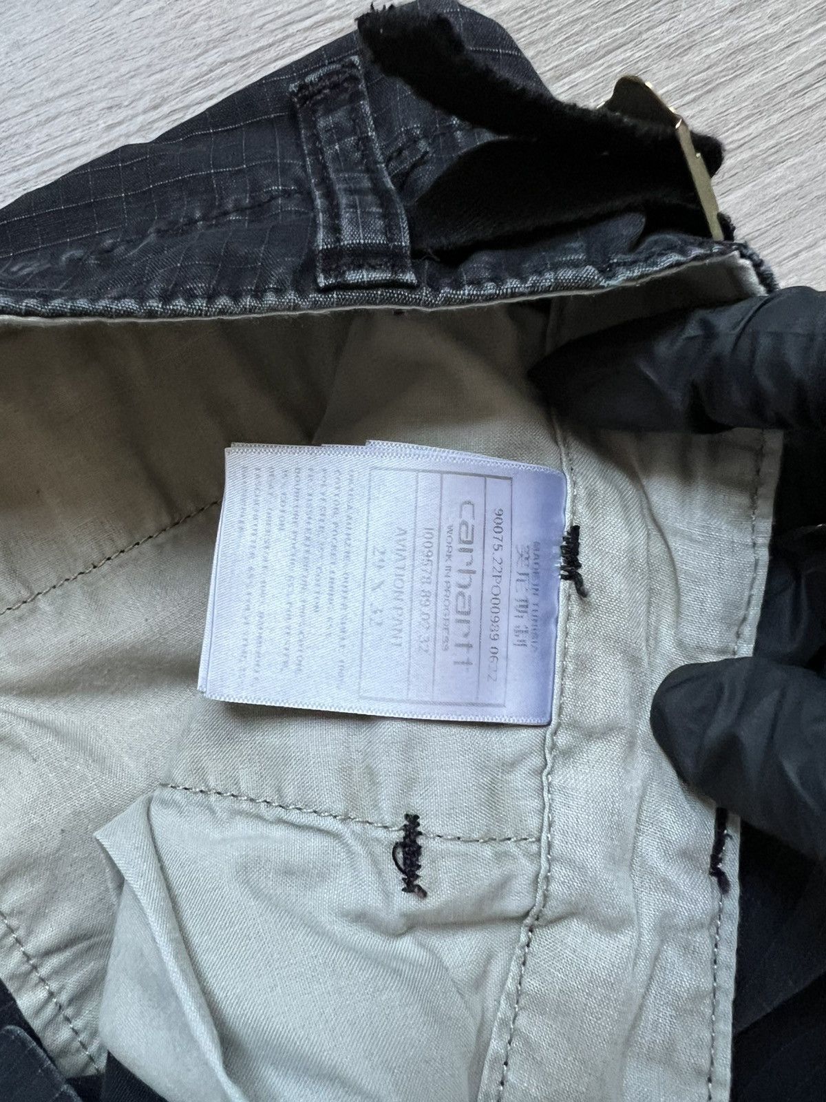 Carhartt Vintage Carhartt Cargo Gray Distressed Pants Baggy Y2K 29/32 Size US 32 / EU 48 - 11 Thumbnail