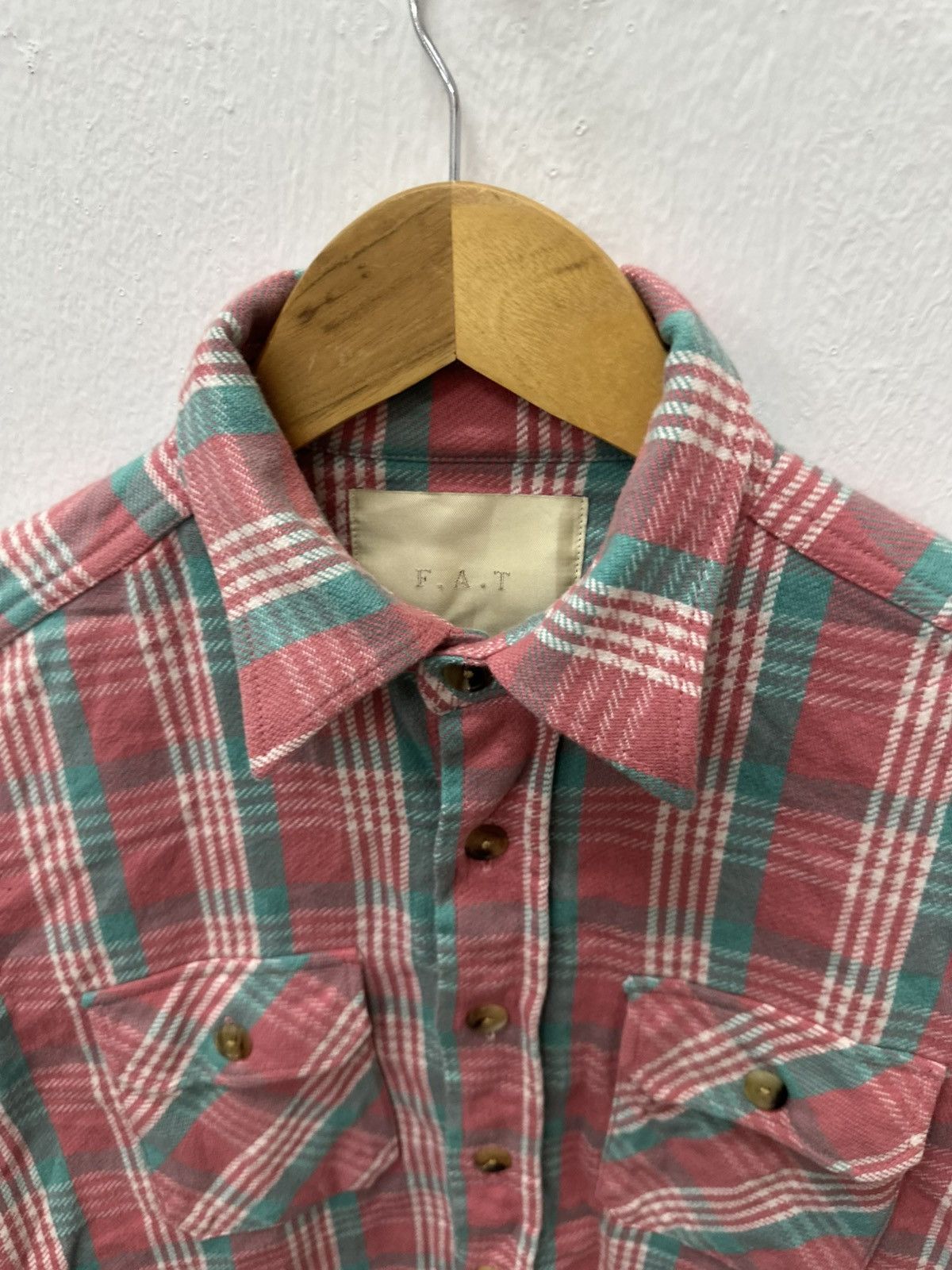 Fat Tokyo F.a.t Tokyo Japan Flannel L/S Shirt Size US M / EU 48-50 / 2 - 7 Thumbnail
