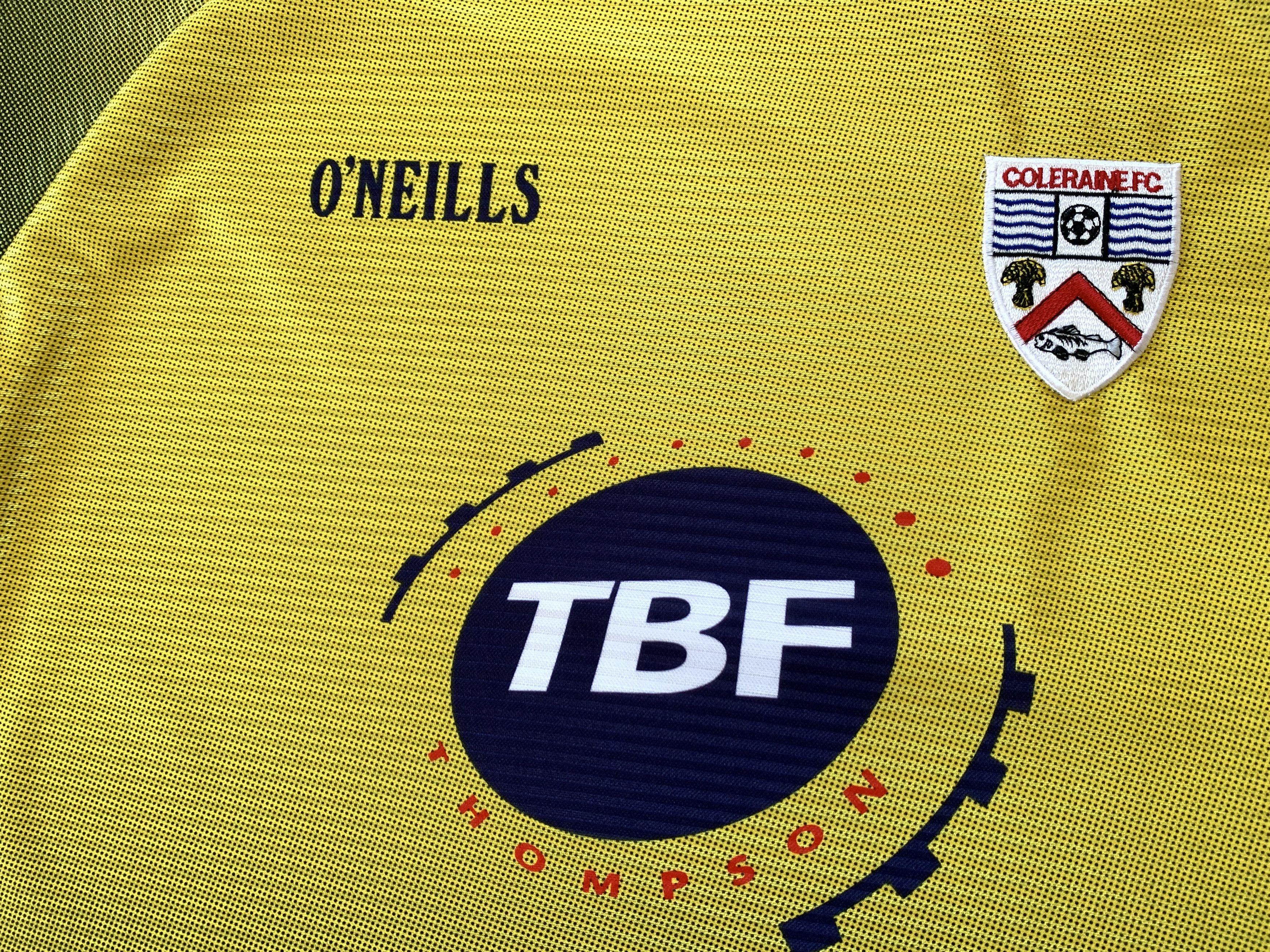 Vintage Oneills Coleraine Away Shirt 2003-2004