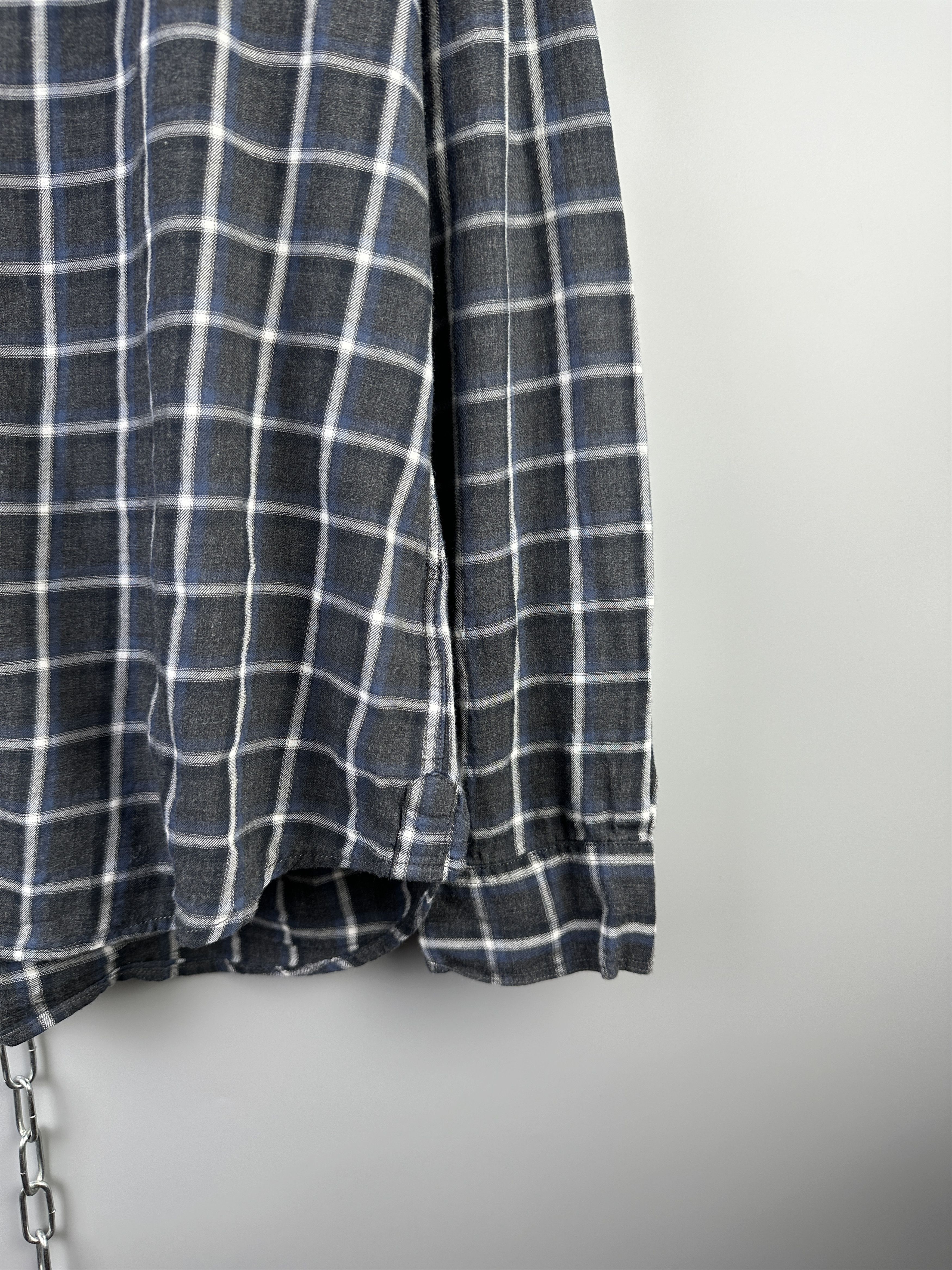 Allsaints Allsaints Check Long Sleeve Button Casual Shirt Size US L / EU 52-54 / 3 - 7 Thumbnail