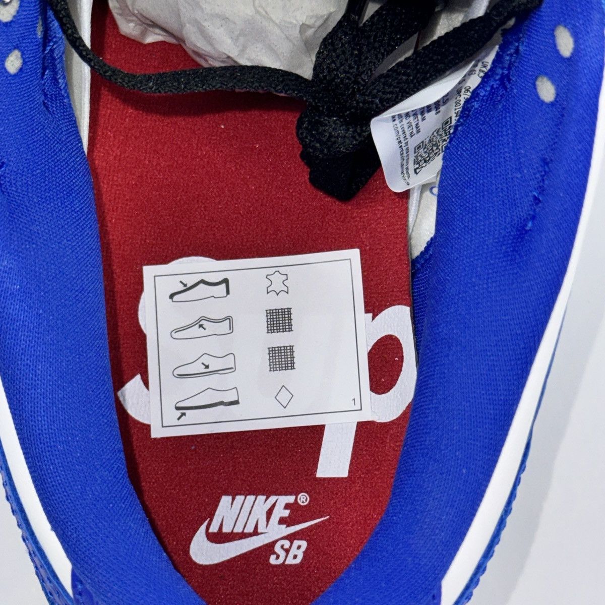 Nike × Supreme NIKE SB DUNK LOW OG QS STARS HYPER ROYAL 2021 Size US 9.5 / EU 42-43 - 12 Thumbnail