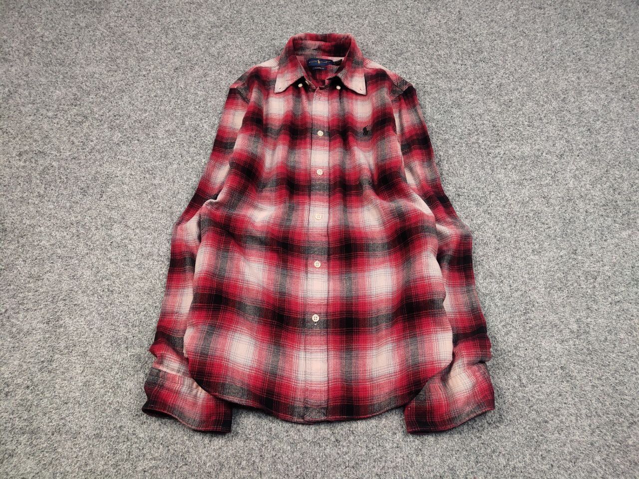 Polo Ralph Lauren Vintage Polo Ralph Lauren Perfect checkered Flannel Shirt Size US L / EU 52-54 / 3 - 3 Thumbnail