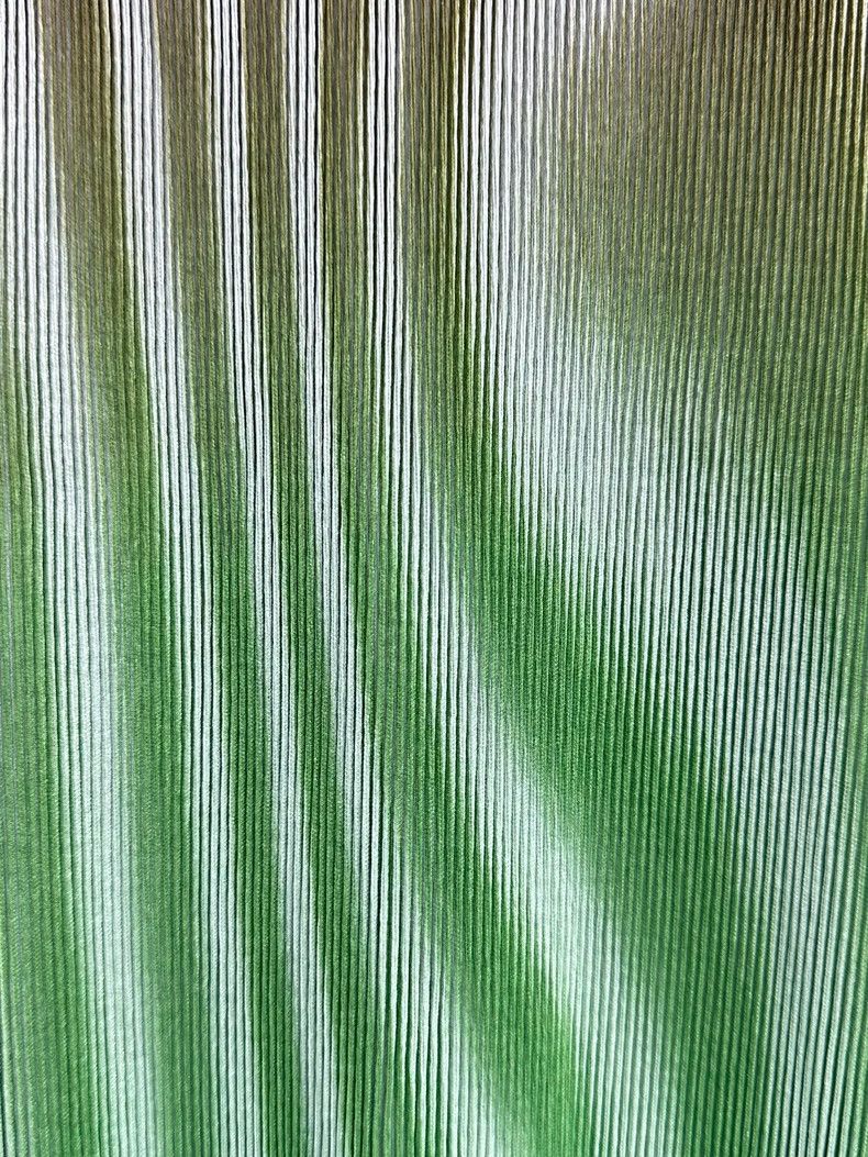 Issey Miyake Issey Miyake Green psychedelic radio-shaped pleated dress Size M / US 6-8 / IT 42-44 - 2 Thumbnail