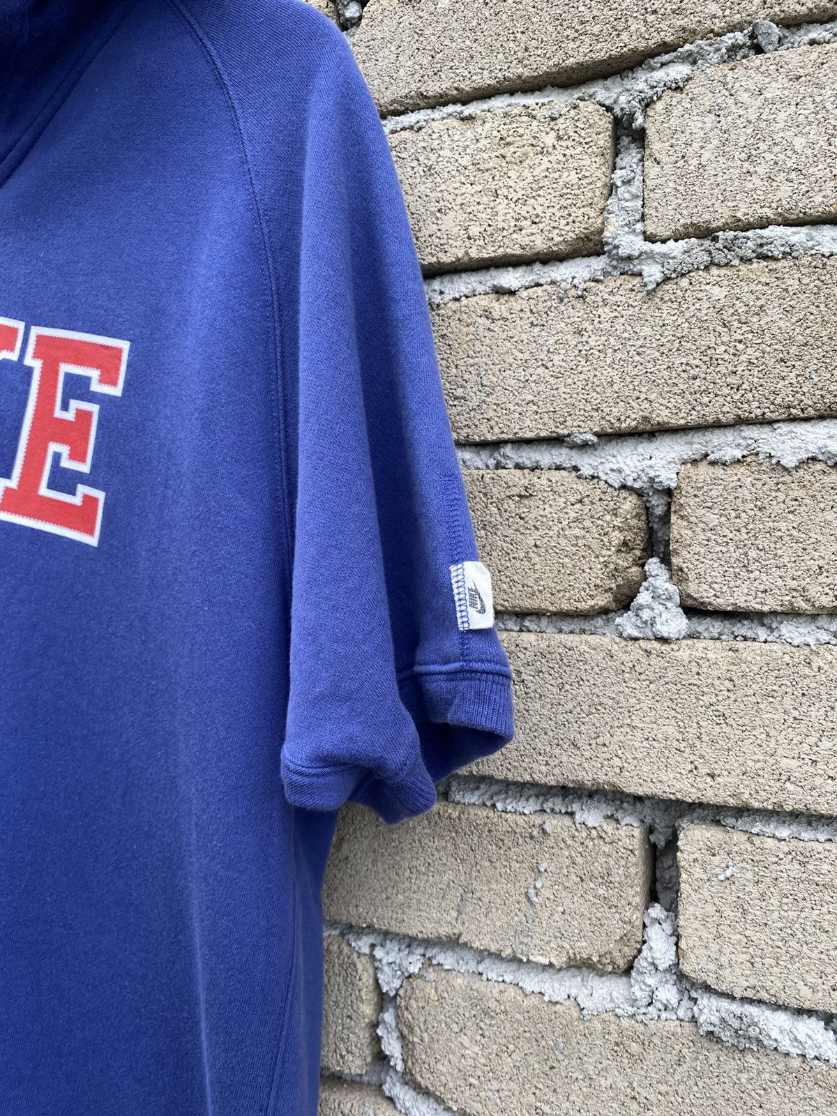 Nike Nike Spellout Hoodie Short Sleeve Size US L / EU 52-54 / 3 - 5 Thumbnail