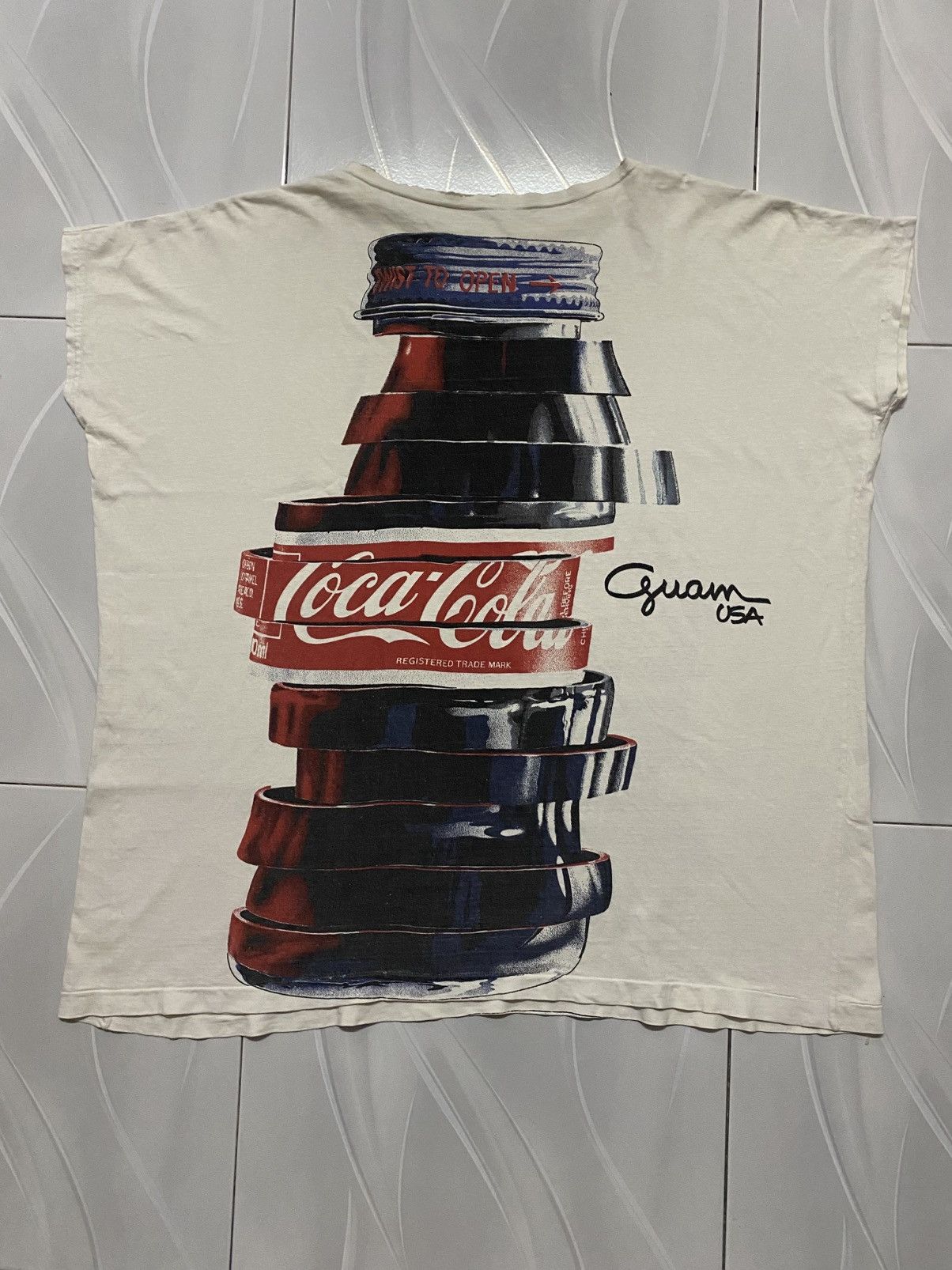 Other Vintage 1980’s Coca Cola Bottle AOP Tee Size XL / US 12-14 / IT 48-50 - 6 Thumbnail