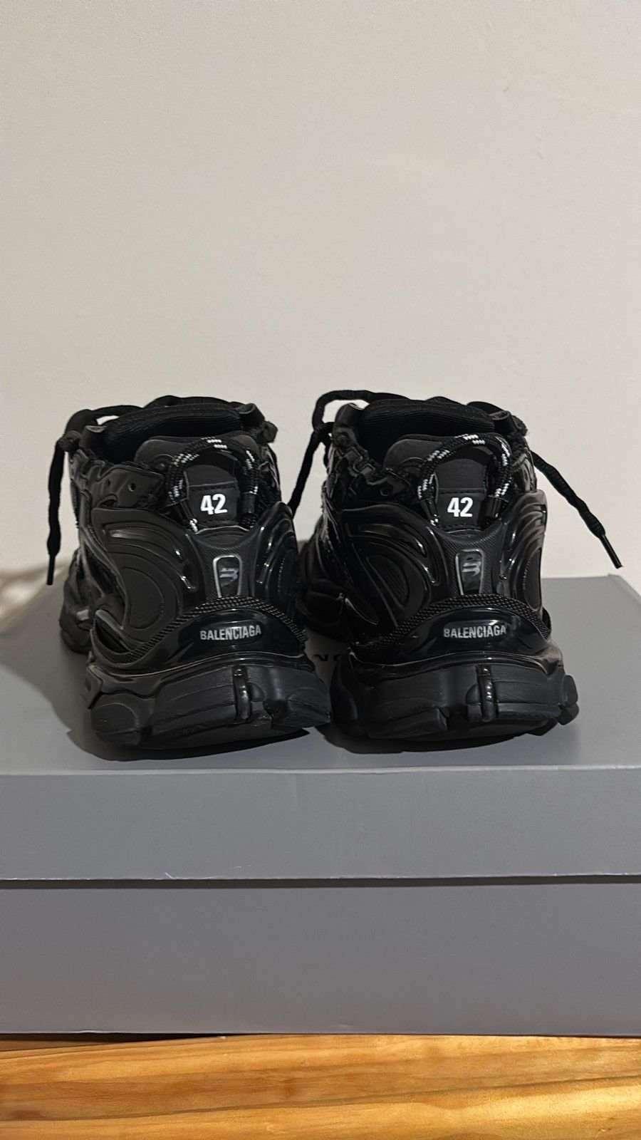 Balenciaga Balenciaga Runner Black Size US 9 / EU 42 - 5 Thumbnail