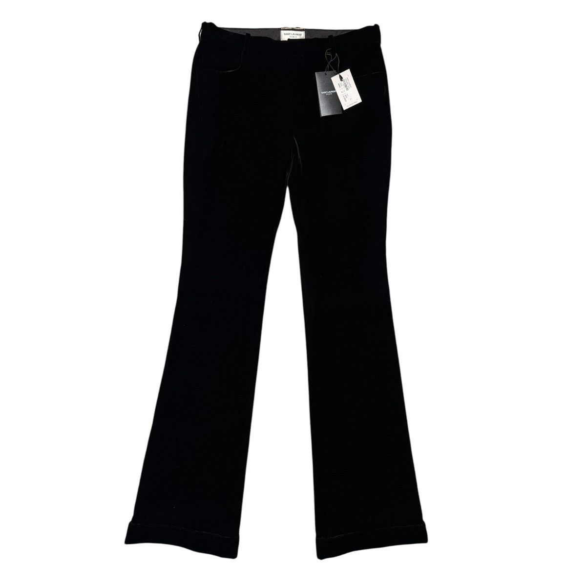 Saint Laurent Paris velvet flare trouser Size US 32 / EU 48 - 1 Thumbnail