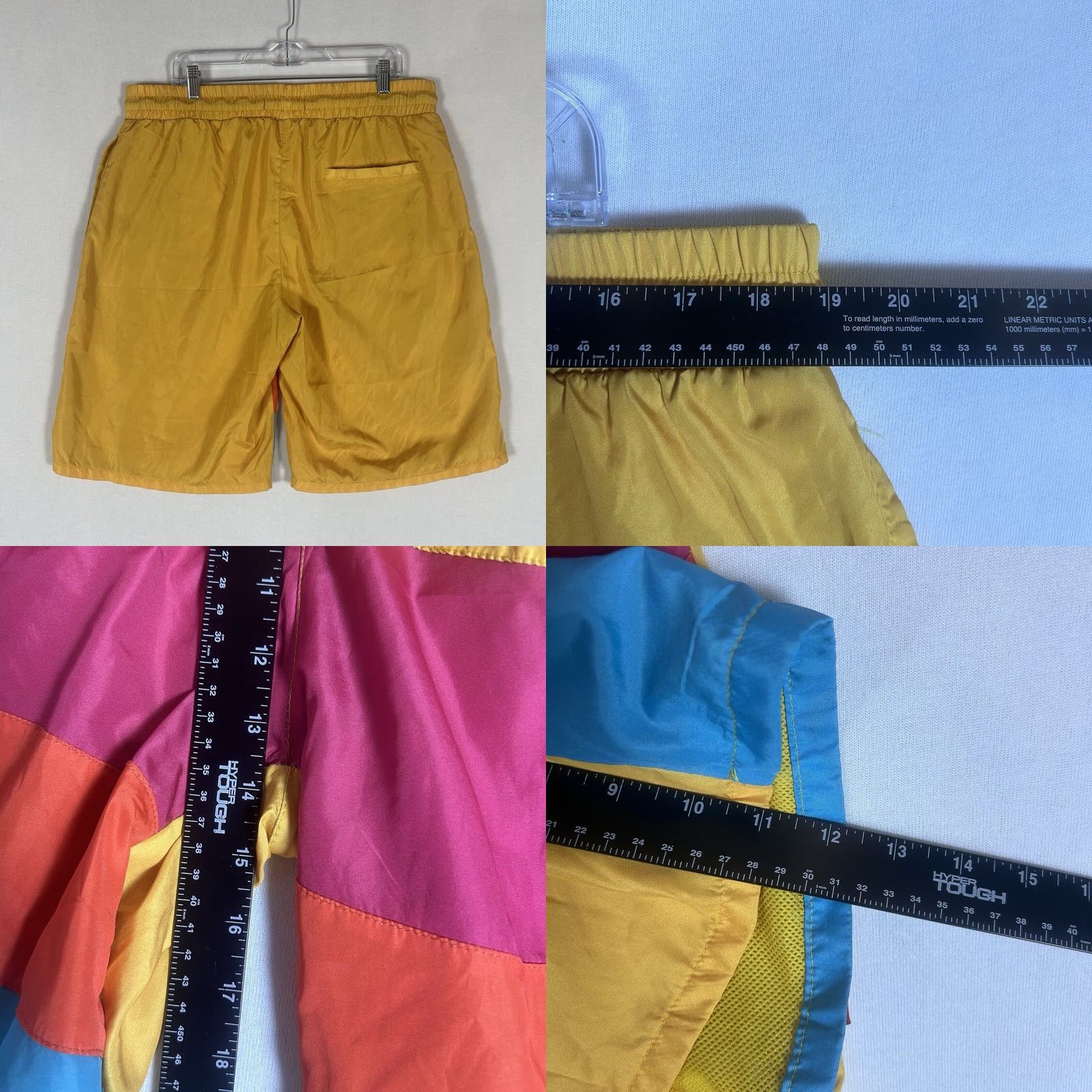 Vintage Civilized Athletic Shorts Mens 2XL Graphic Bear Embroidered Skate Lifestyle Shorts Size US 39 - 8 Thumbnail