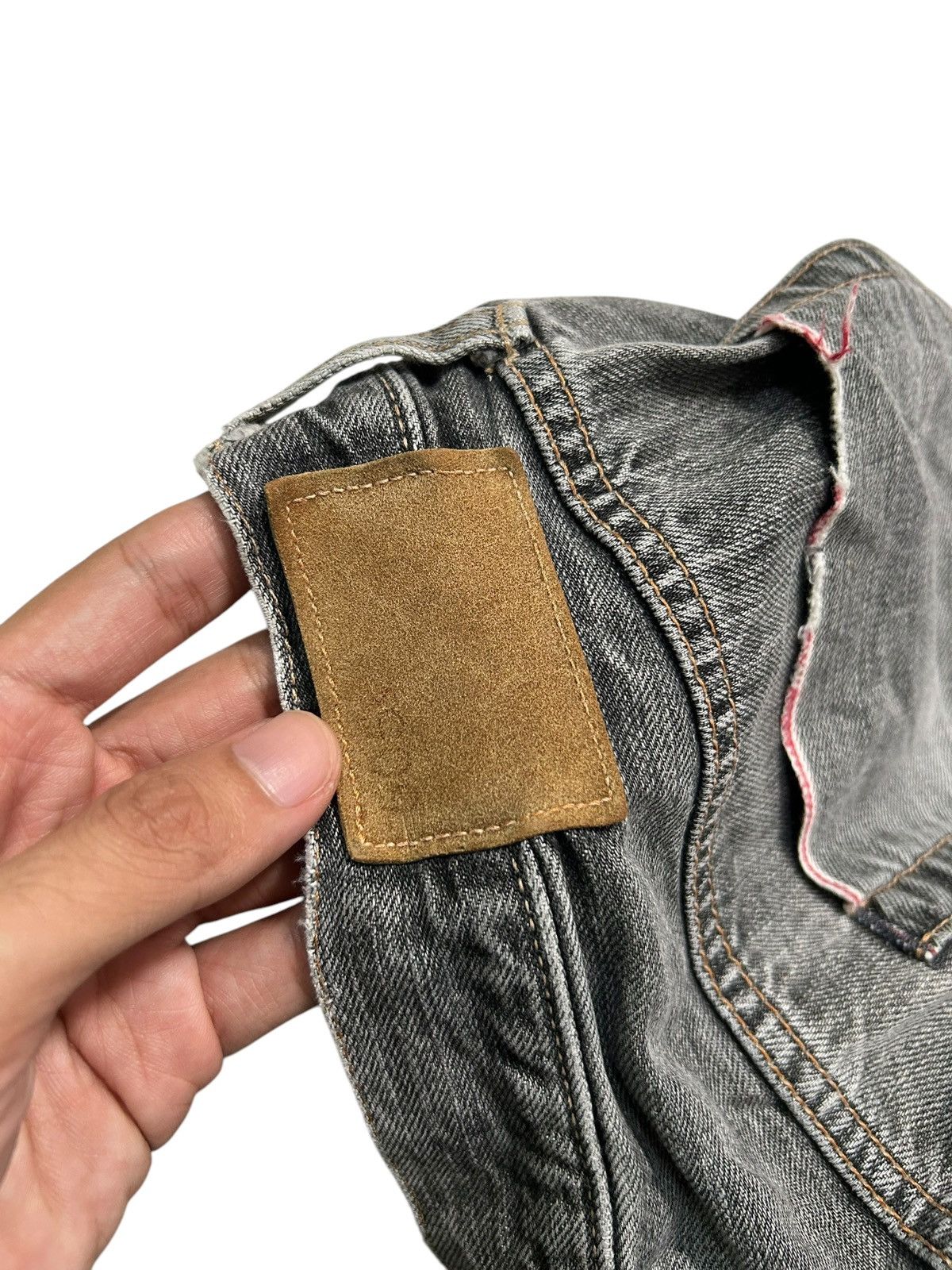 Japanese Brand × Kapital × Vintage Edwin Selvedge Vintage Distressed Denim Jeans Size US 35 - 12 Thumbnail