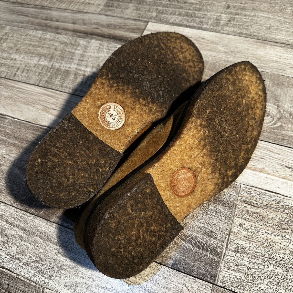 Dries Van Noten Dries Van Noten Classic Suede Derby Shoes Size US 10.5 / EU 43-44 - 4 Thumbnail