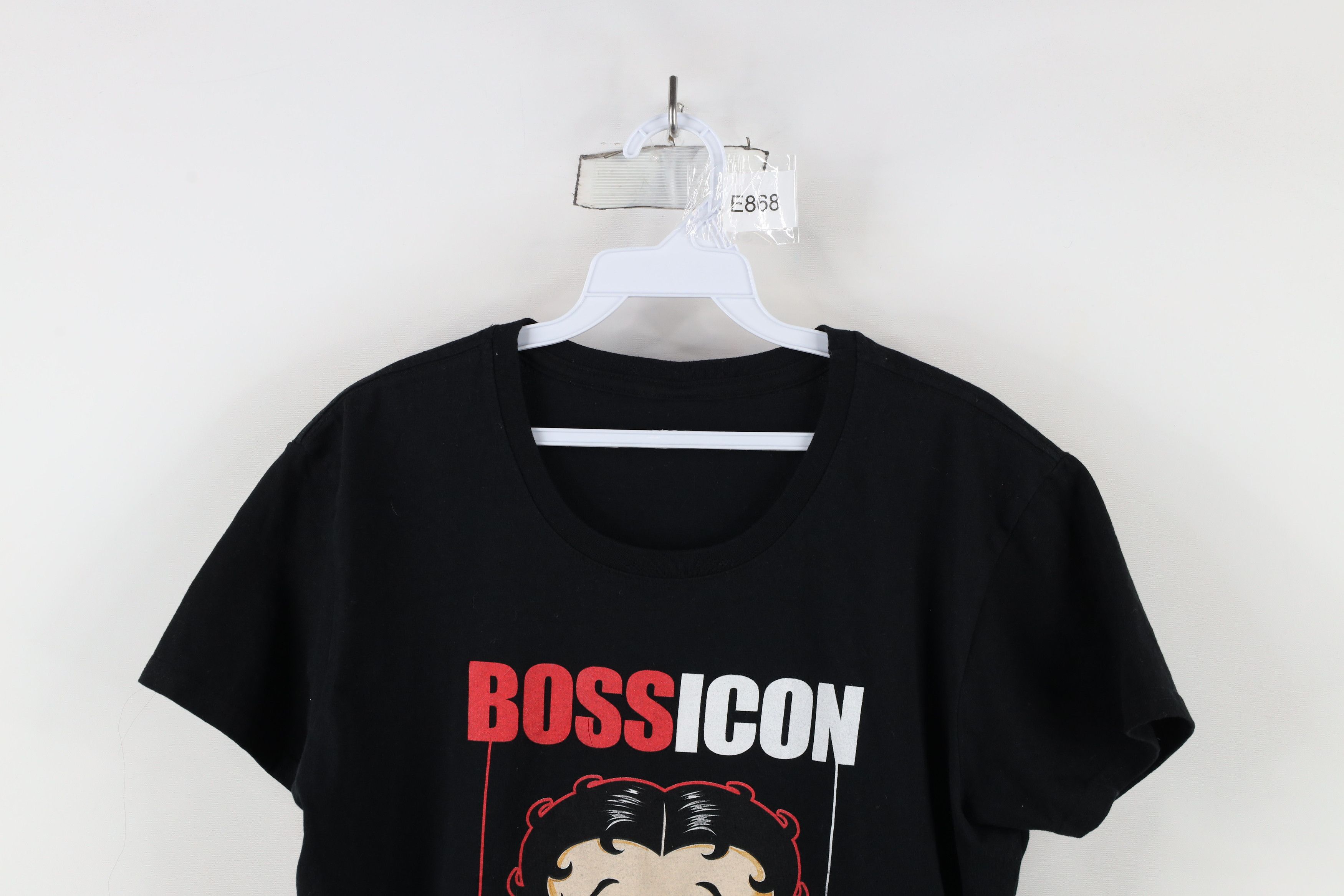 Vintage Y2K Betty Boop Spell Boss Icon Short Sleeve T-Shirt Black Size L / US 10 / IT 46 - 2 Thumbnail