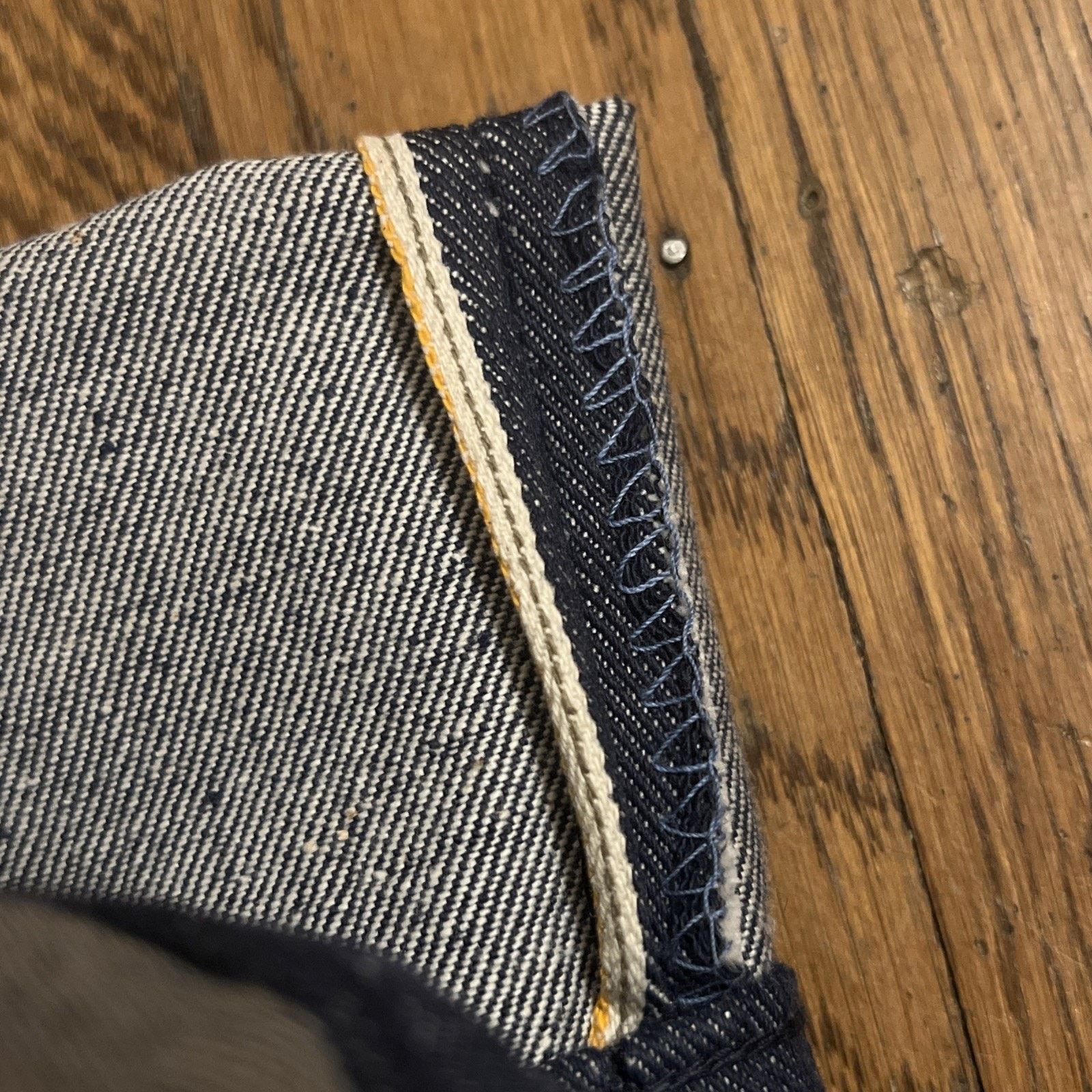 Original Montgomery Vintage 50s Montgomery Ward Deadstock 101 Jeans Selvedge Size US 28 / EU 44 - 5 Thumbnail