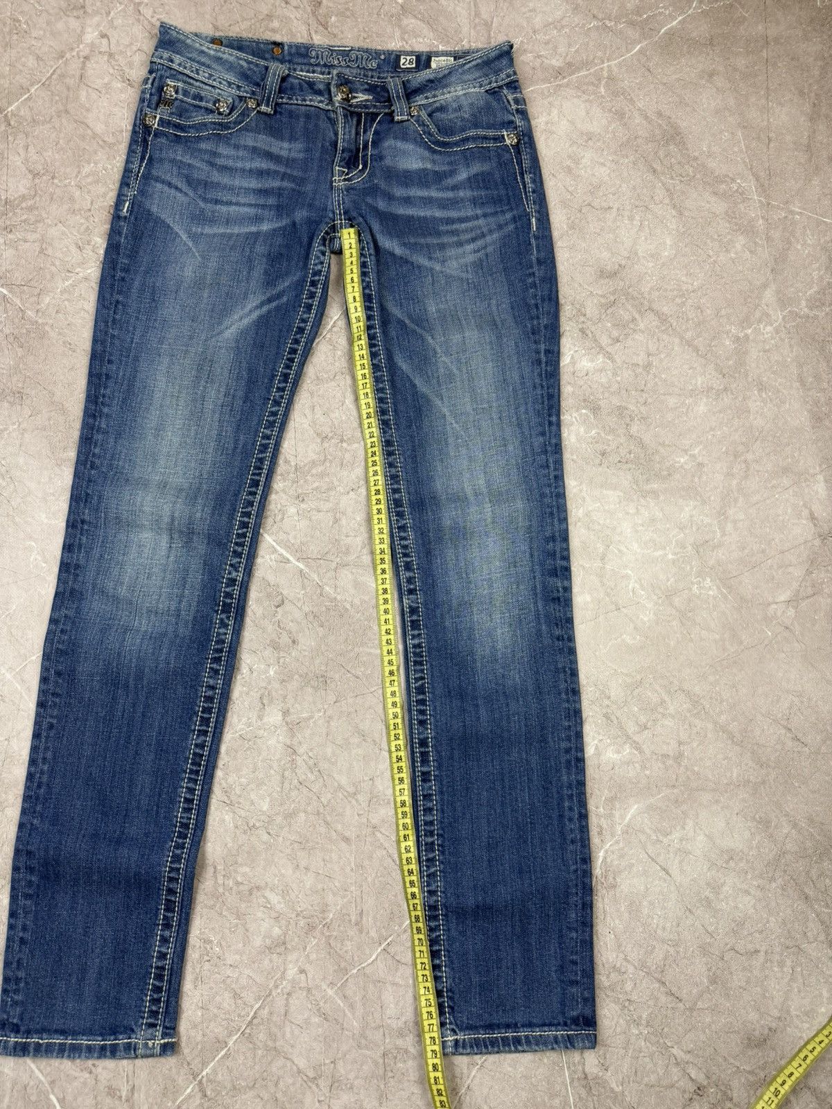 Miss Me Miss Me Skinny Jeans Y2k Japanese Size 28 Size 28" / US 6 / IT 42 - 22 Thumbnail