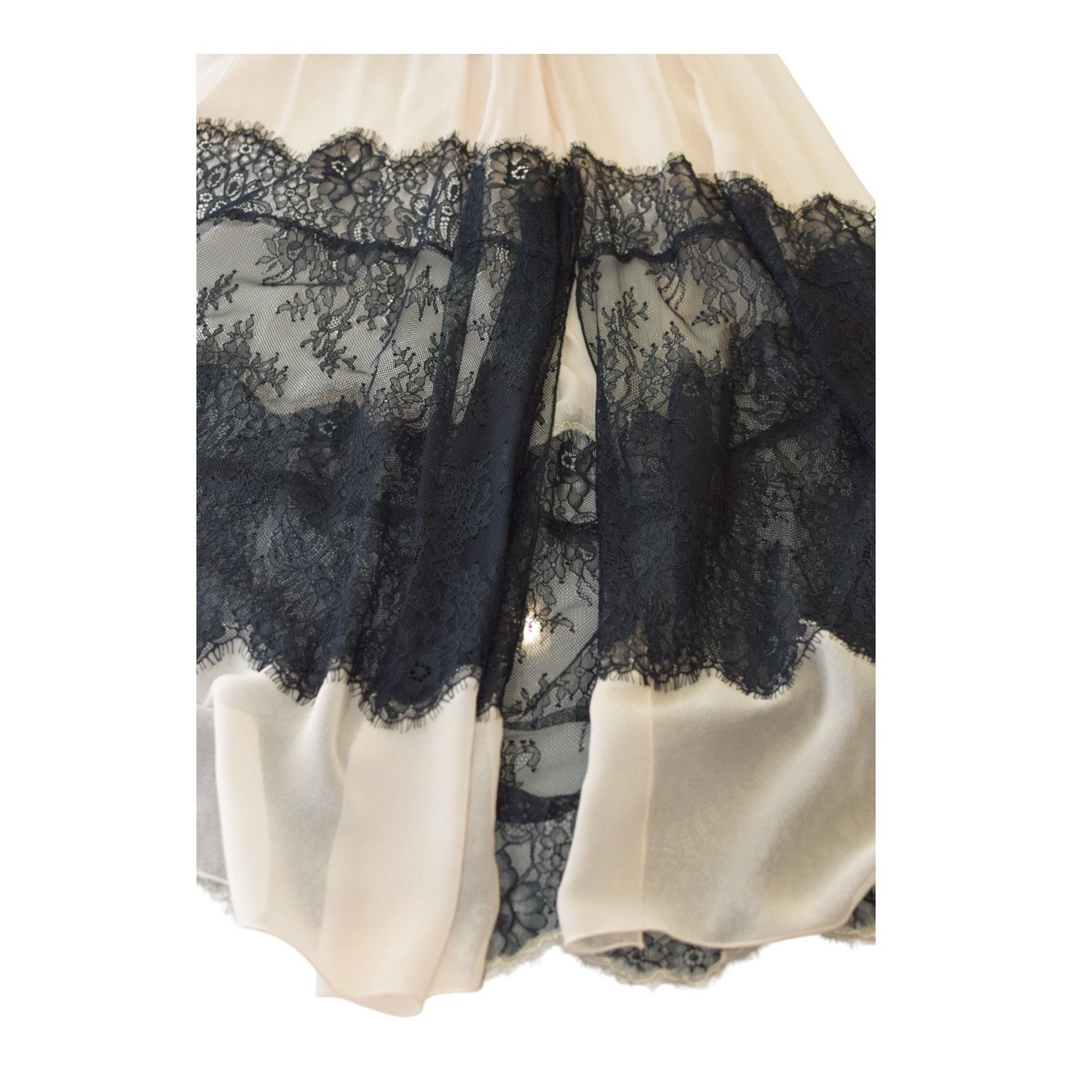 Philosophy di Lorenzo Serafini Philosophy di Lorenzo Serafini Pleated Maxi Dress with Lace Size M / US 6-8 / IT 42-44 - 9 Thumbnail