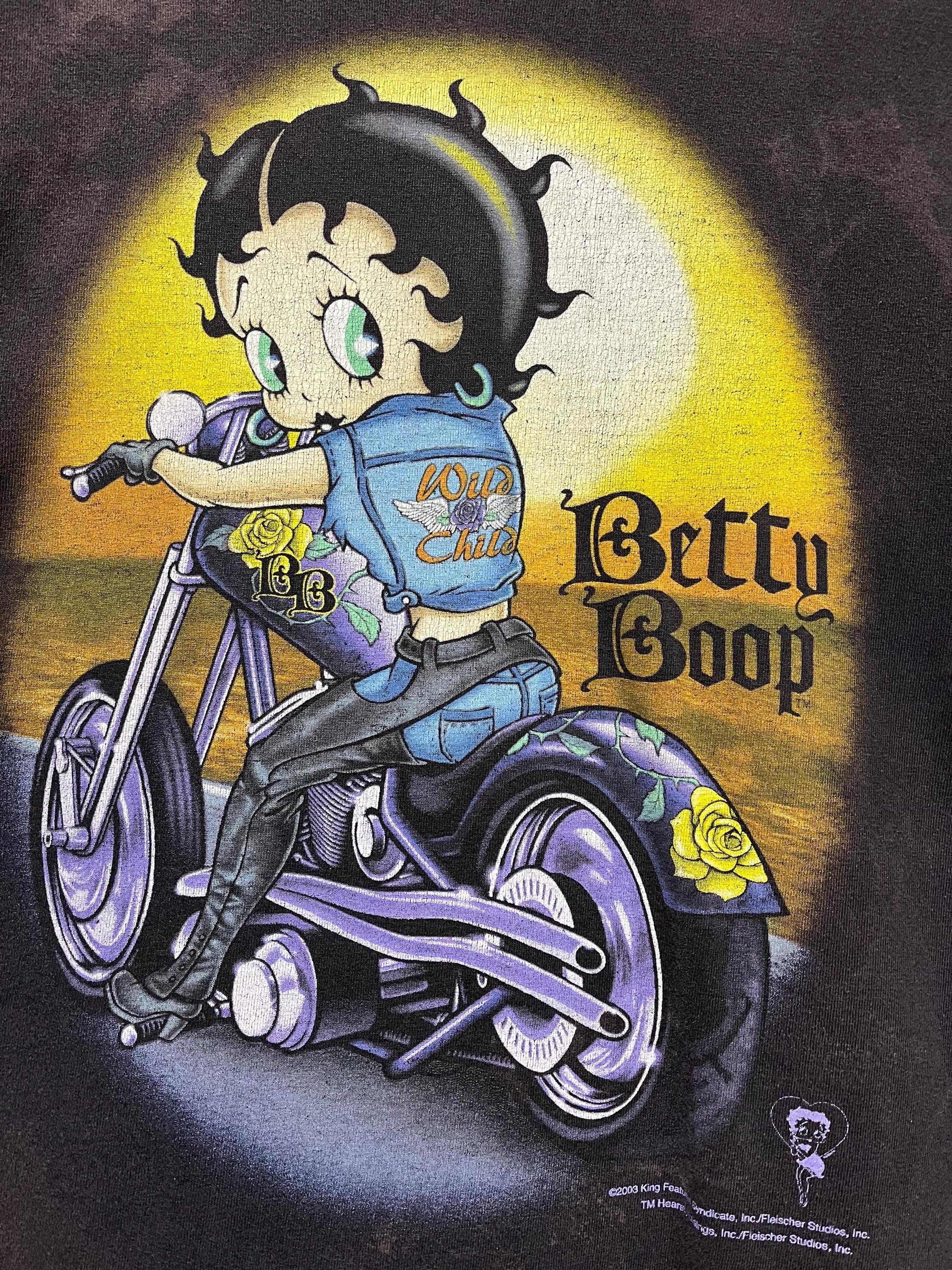Vintage Vintage Betty Boop Wild Child 2003 T-shirt Size US XL / EU 56 / 4 - 4 Thumbnail